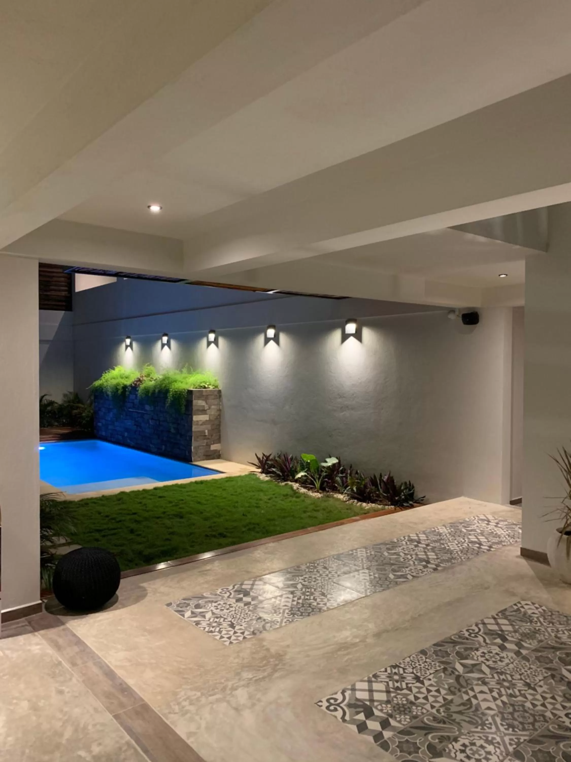 Solarium in Hotel Muyu Tulum