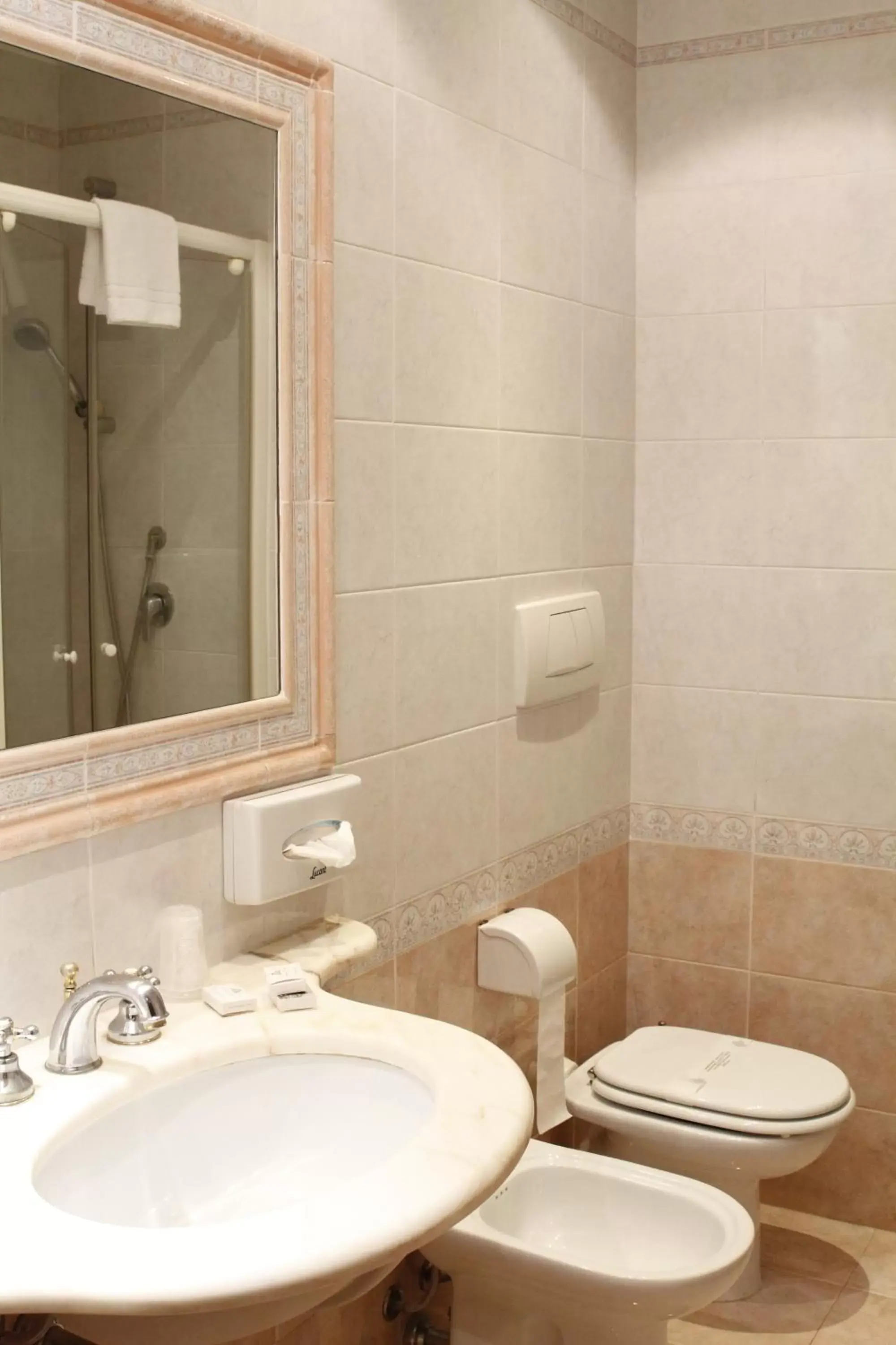 Bathroom in Hotel Pace Helvezia