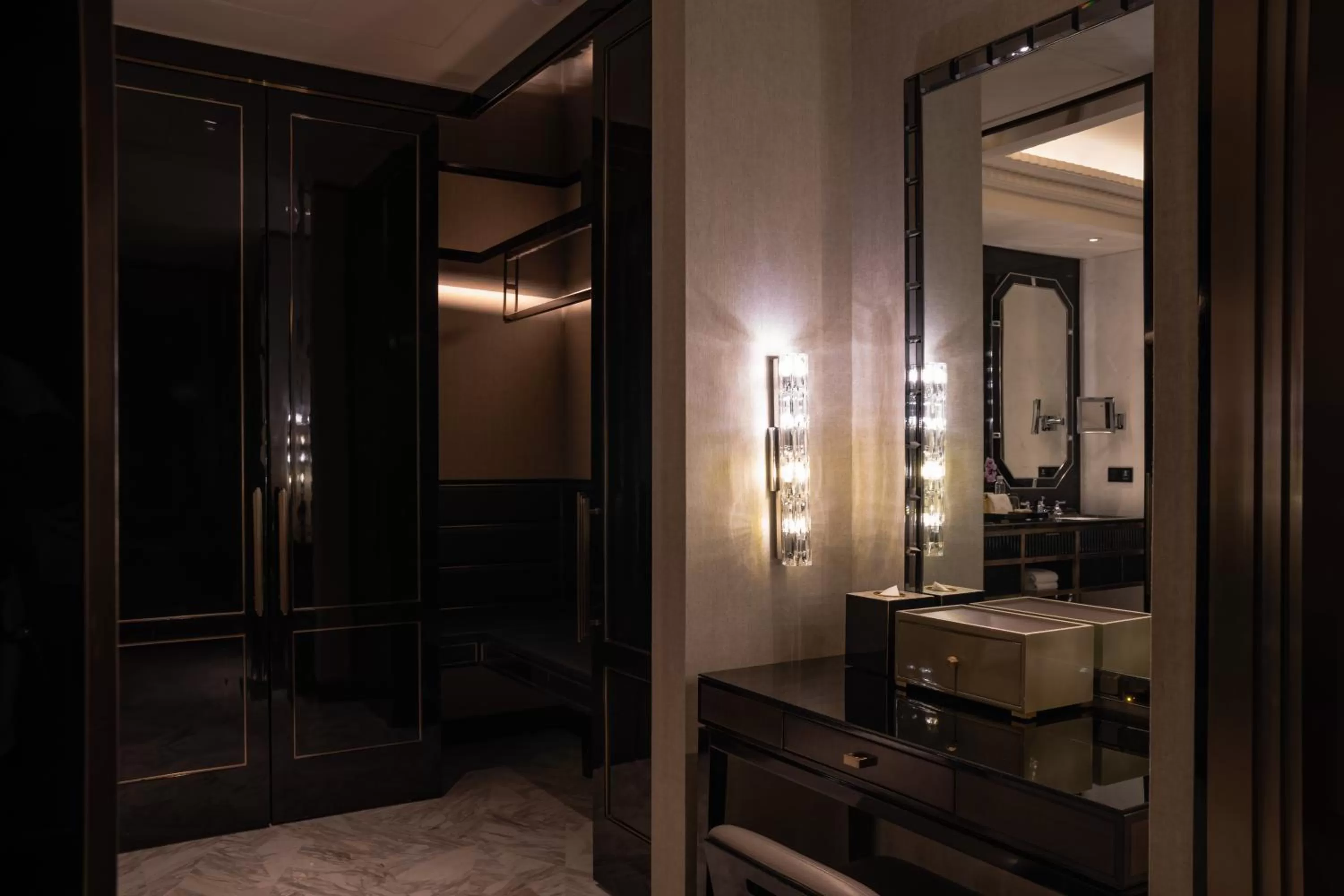 Decorative detail in Bellagio by MGM Shanghai - on the bund