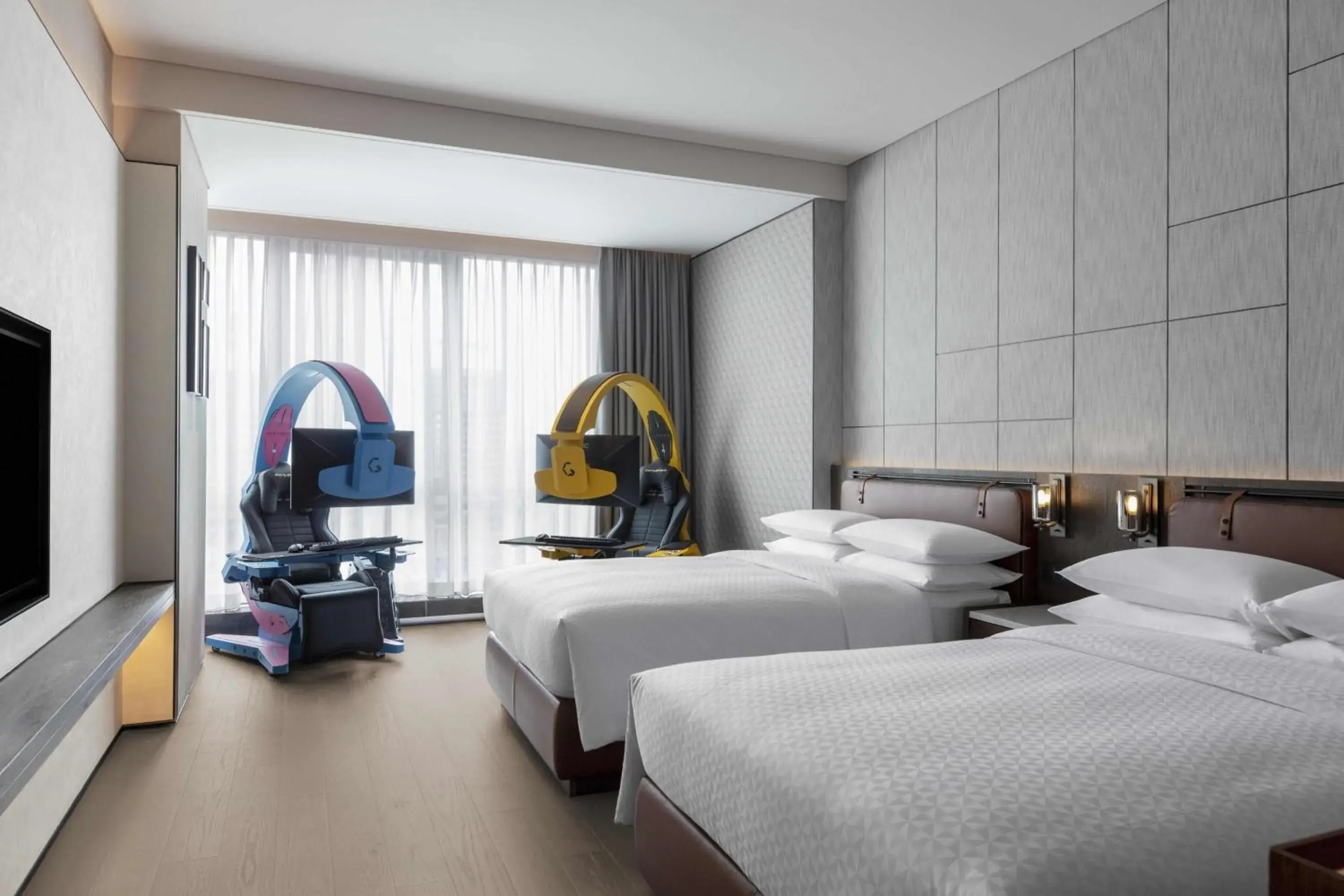 Photo of the whole room, Bed in Four Points by Sheraton Chengdu Tianfu New Area