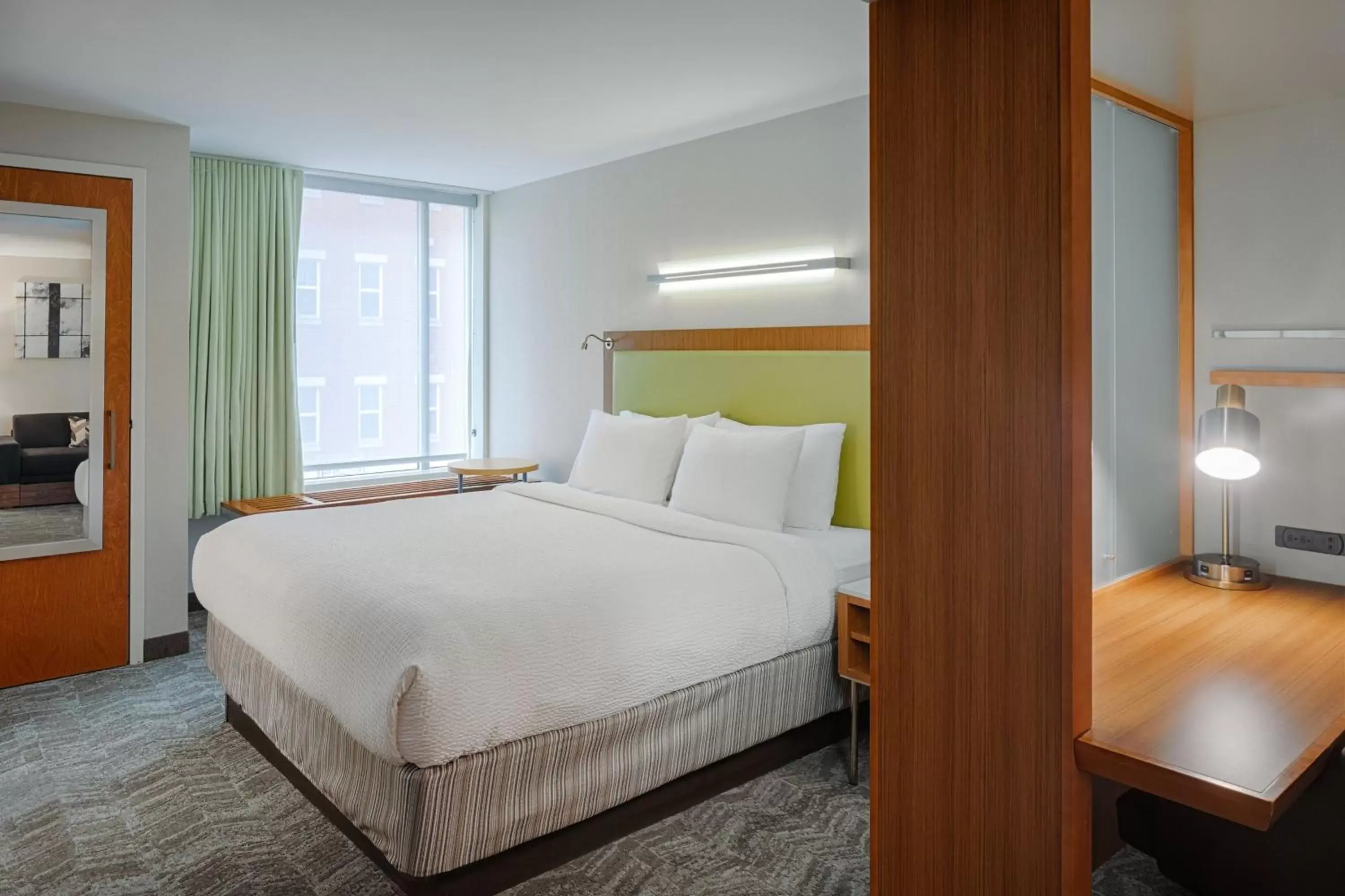Bedroom, Bed in SpringHill Suites by Marriott Bloomington