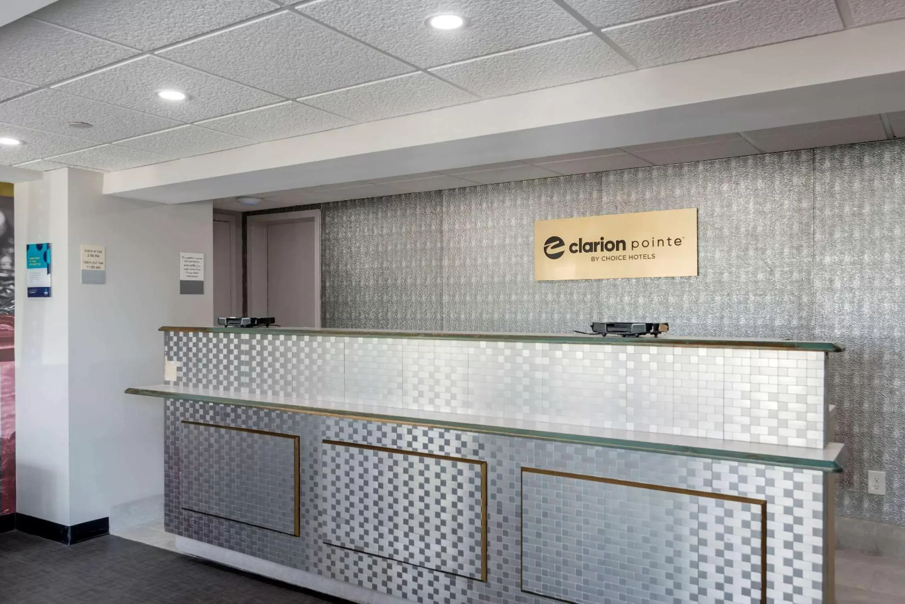 Lobby or reception in Clarion Pointe McDonough Lobby or reception in Clarion Pointe McDonough