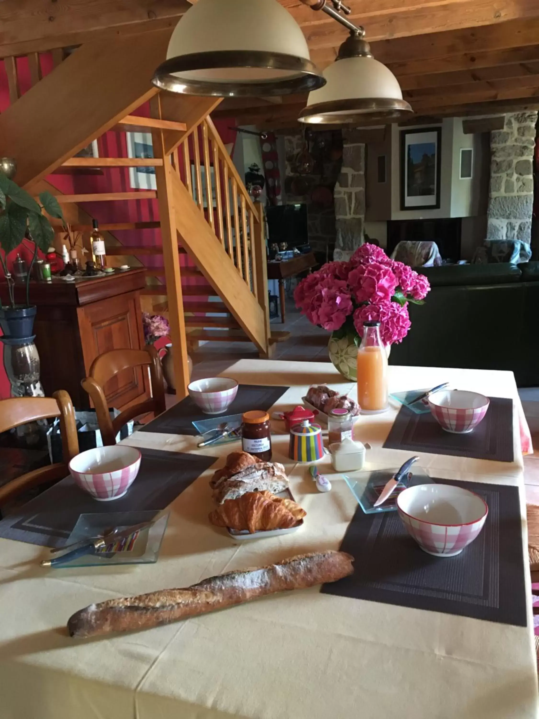 Dining area, Restaurant/Places to Eat in La Ferme de Kérivoas