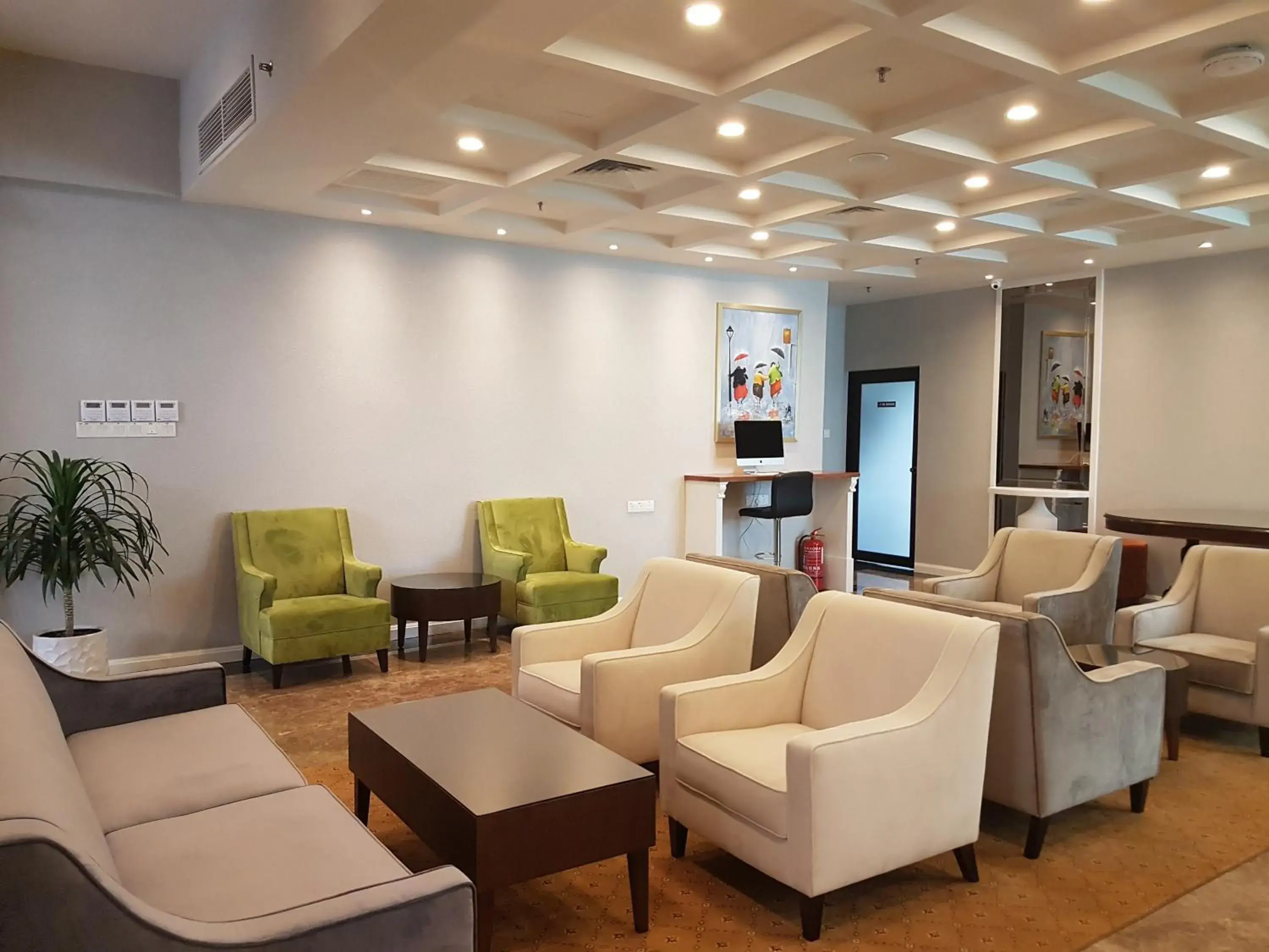 Communal lounge/ TV room in Manhattan Business Hotel TTDI