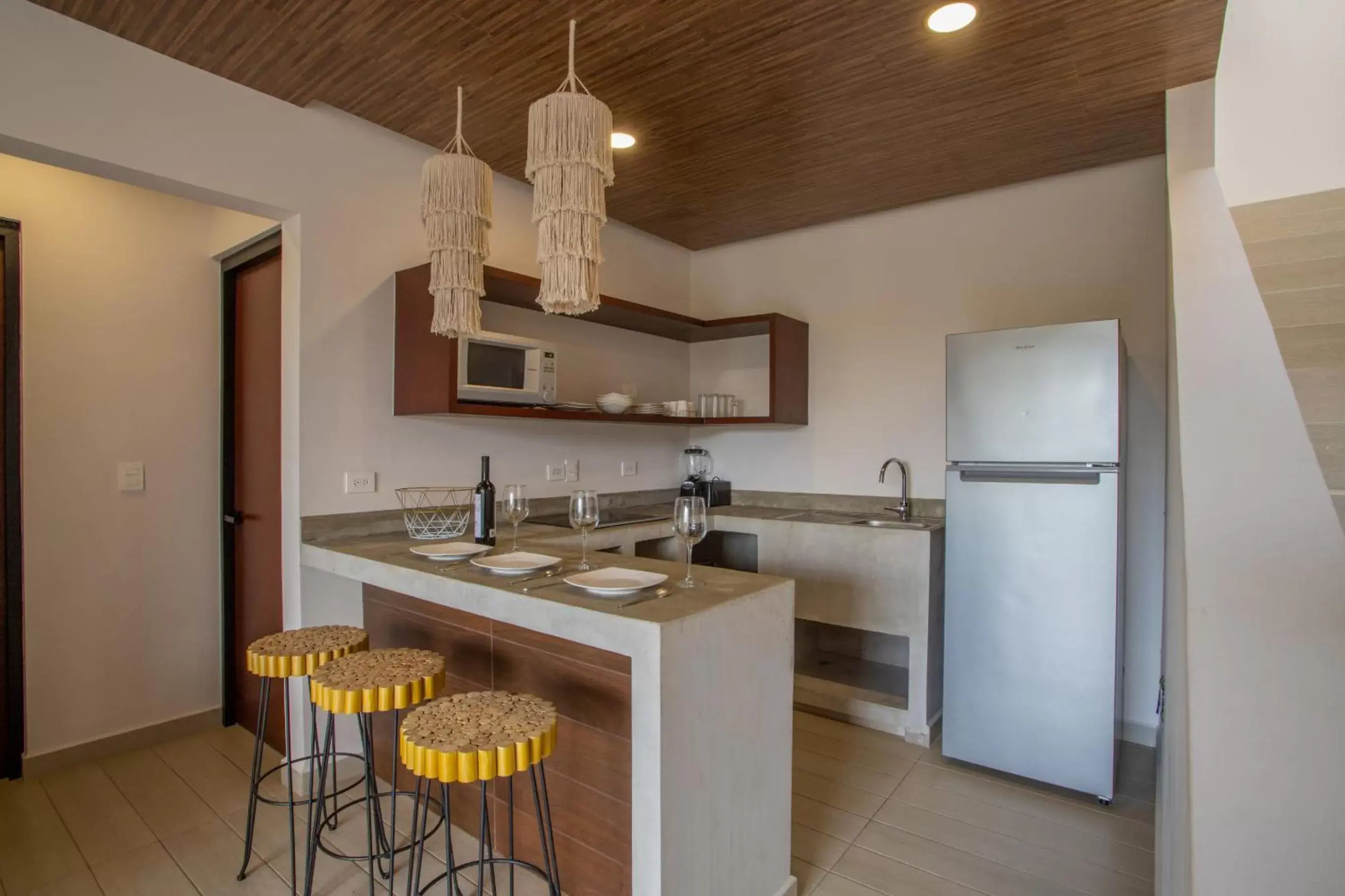 kitchen, Kitchen/Kitchenette in Luxury Condos Macondo Tulum