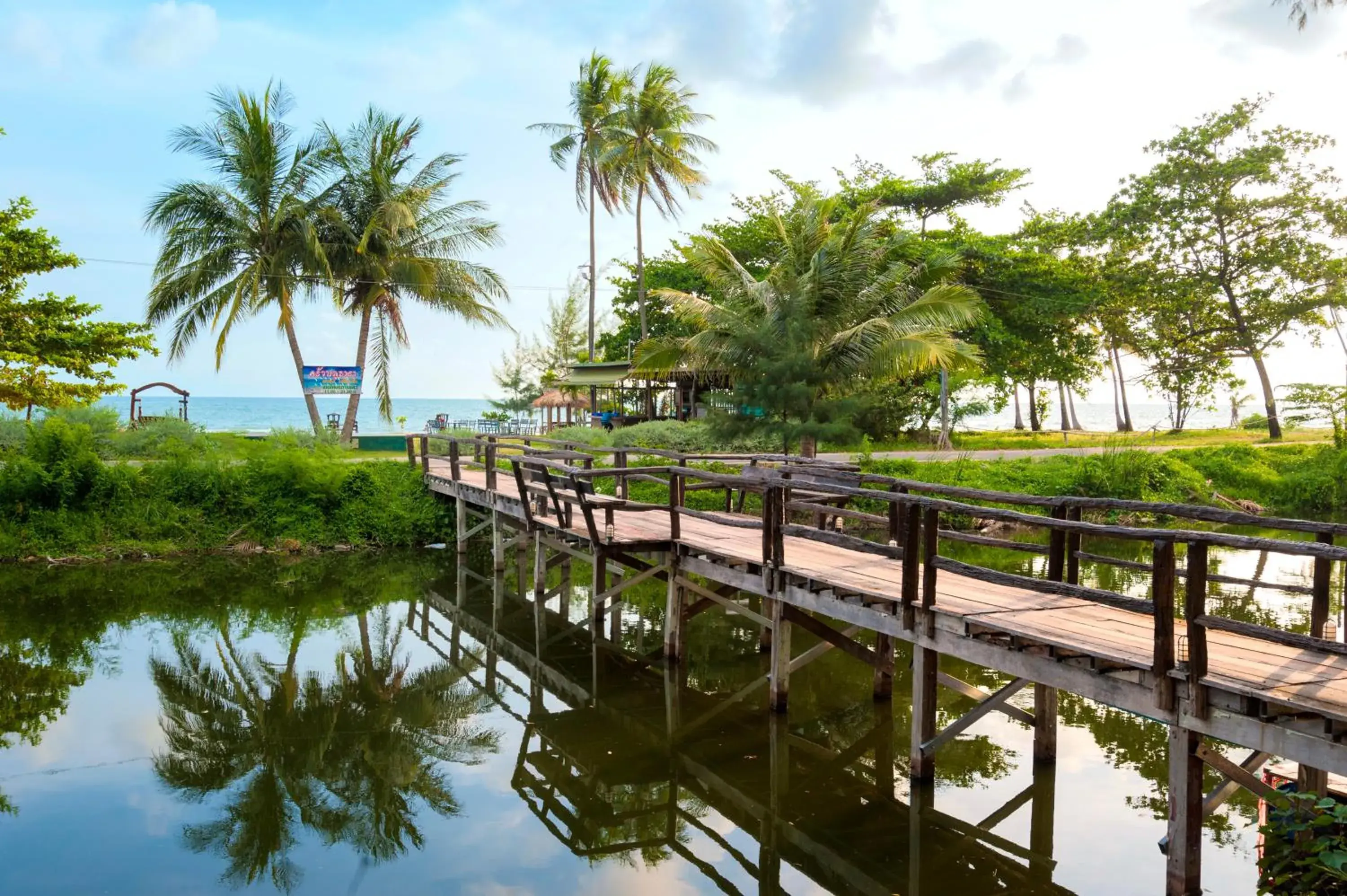 Beach in Blues River Resort