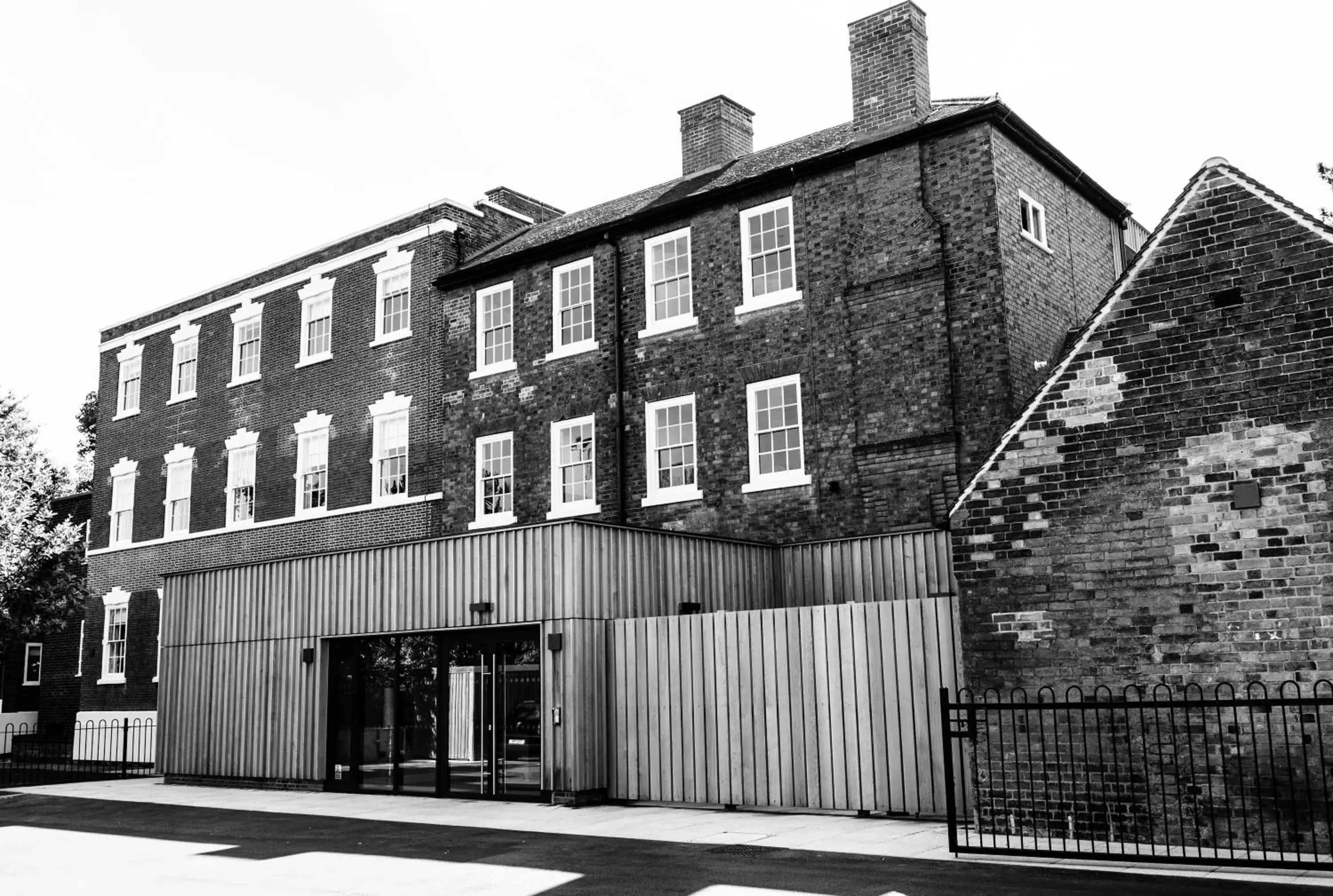 Facade/entrance, Winter in Birchover Bridgford Hall