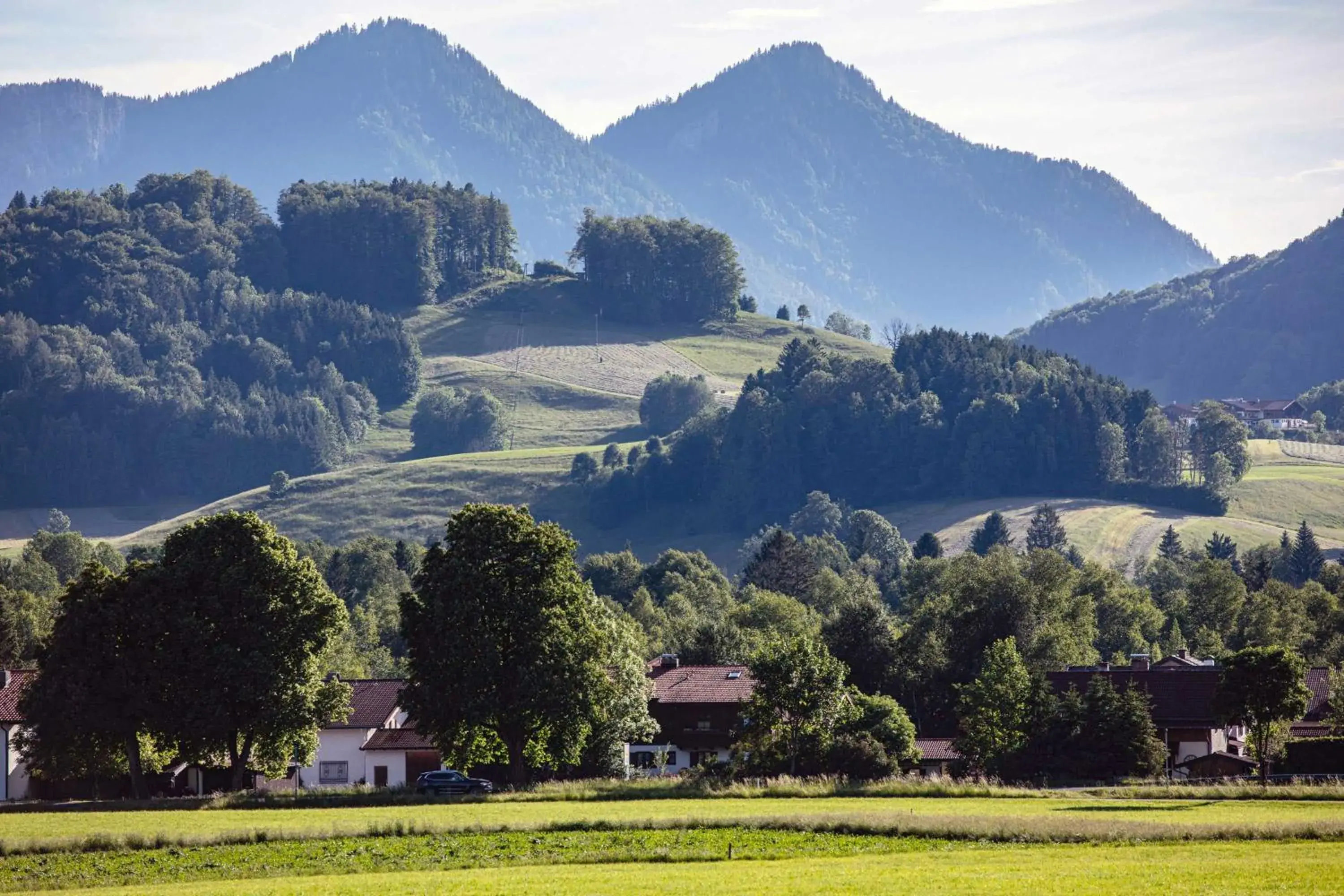 Natural landscape, Mountain View in Das Bergmayr - Chiemgauer Alpenhotel