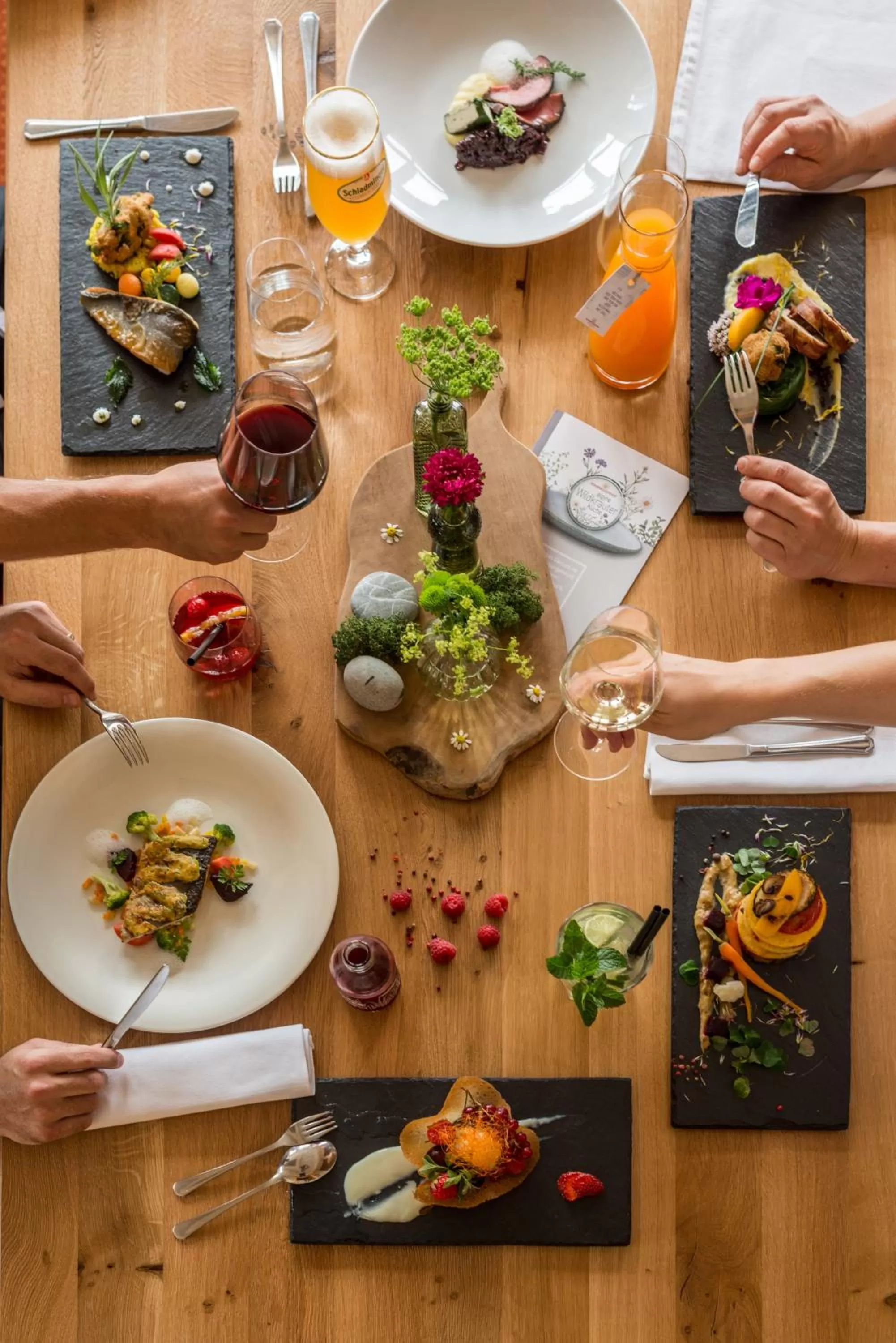 Food close-up in Apart & Suiten Hotel WEIDEN