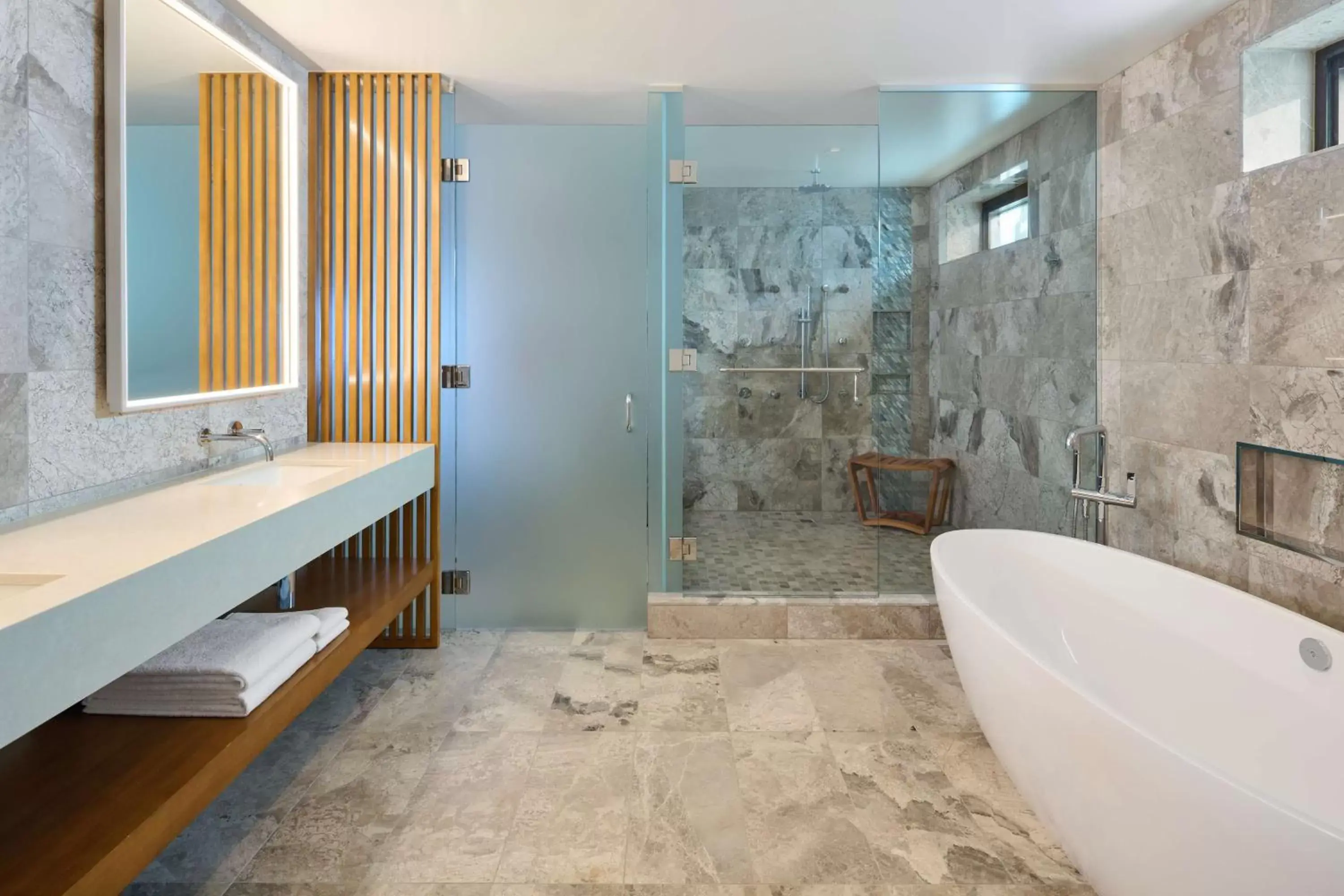 Bathroom in Andaz Maui at Wailea Resort - A Concept by Hyatt