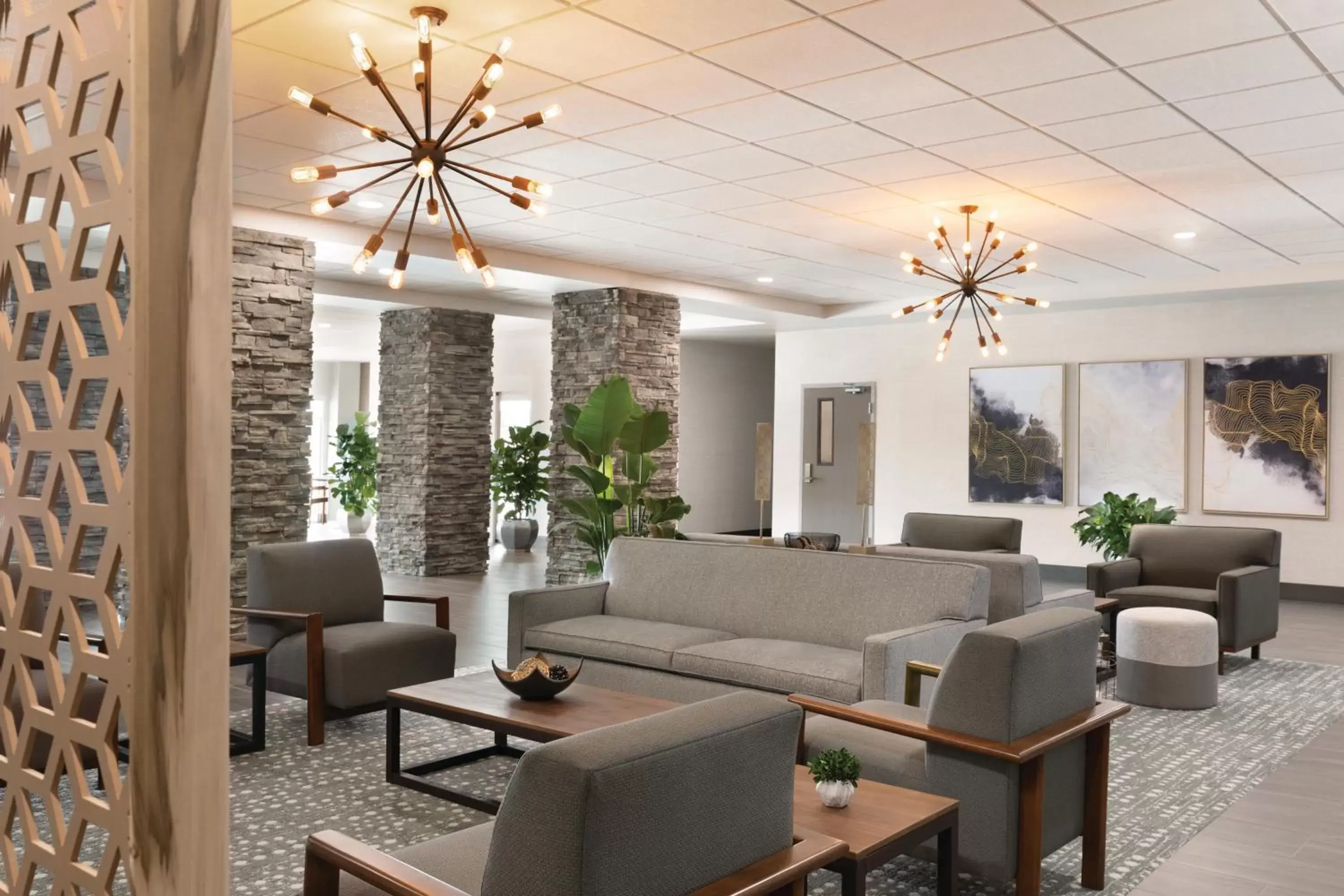 Lobby or reception, Lobby/Reception in Radisson Hotel Oklahoma City Airport