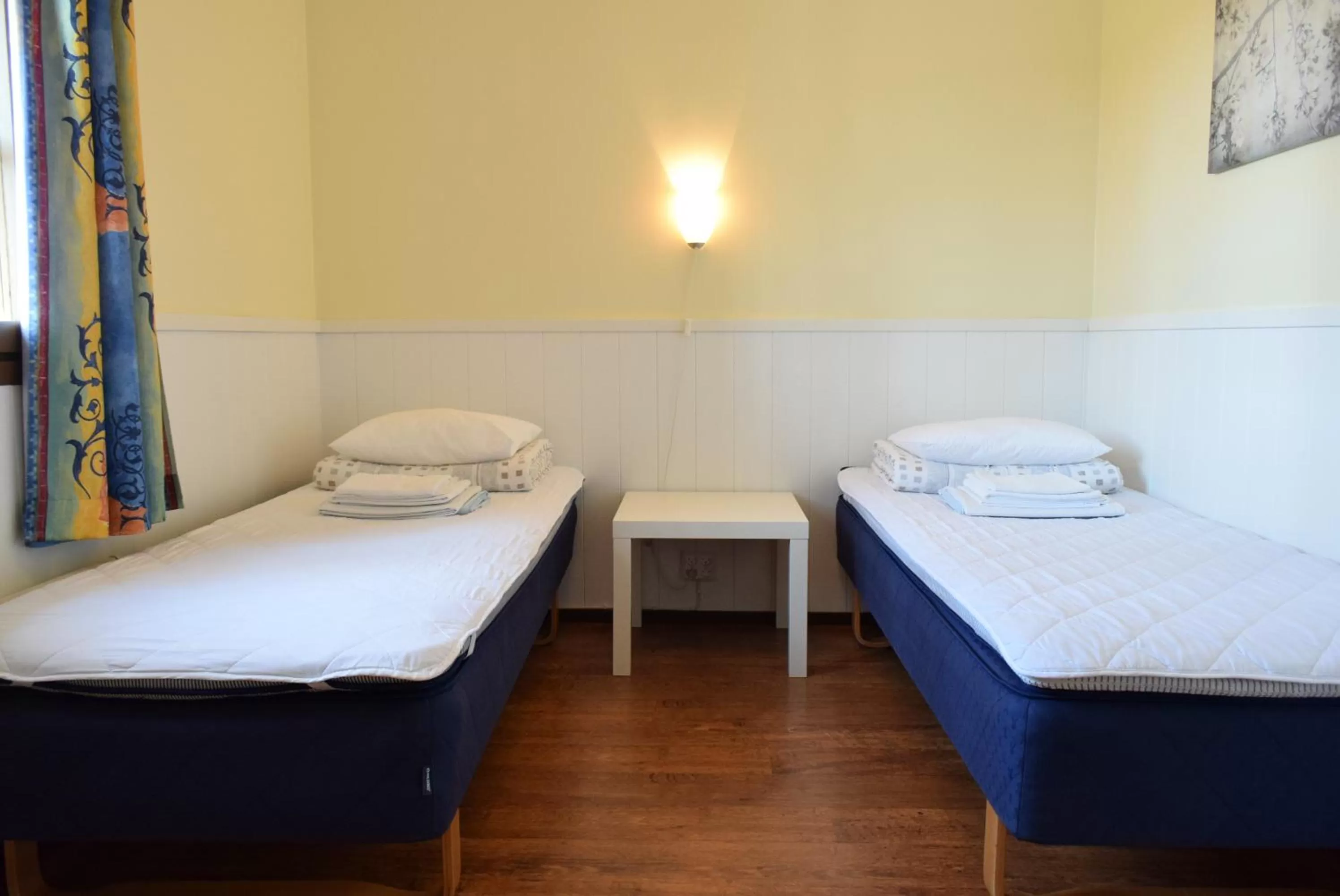 Bed in Visulahti Cottages