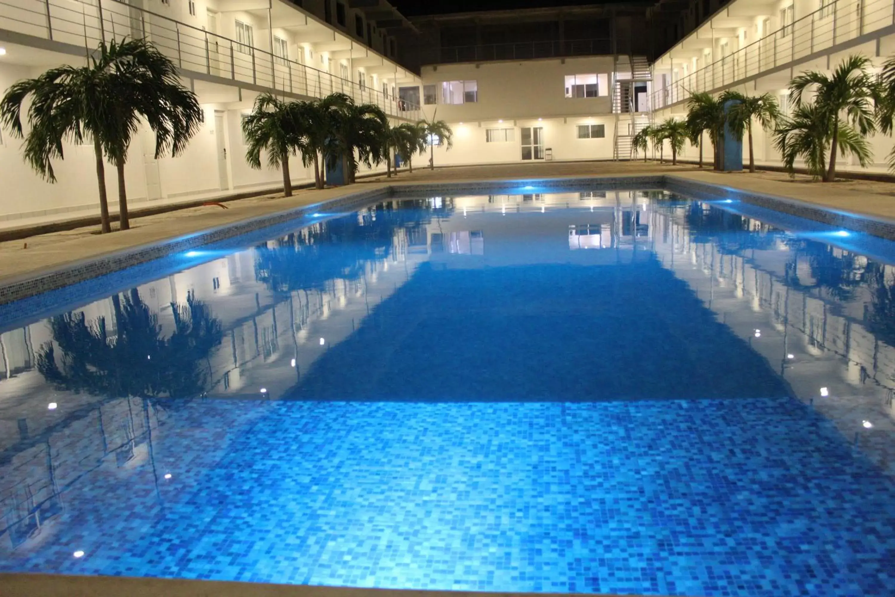 Swimming Pool in Hotel Santa Cruz Juchitan