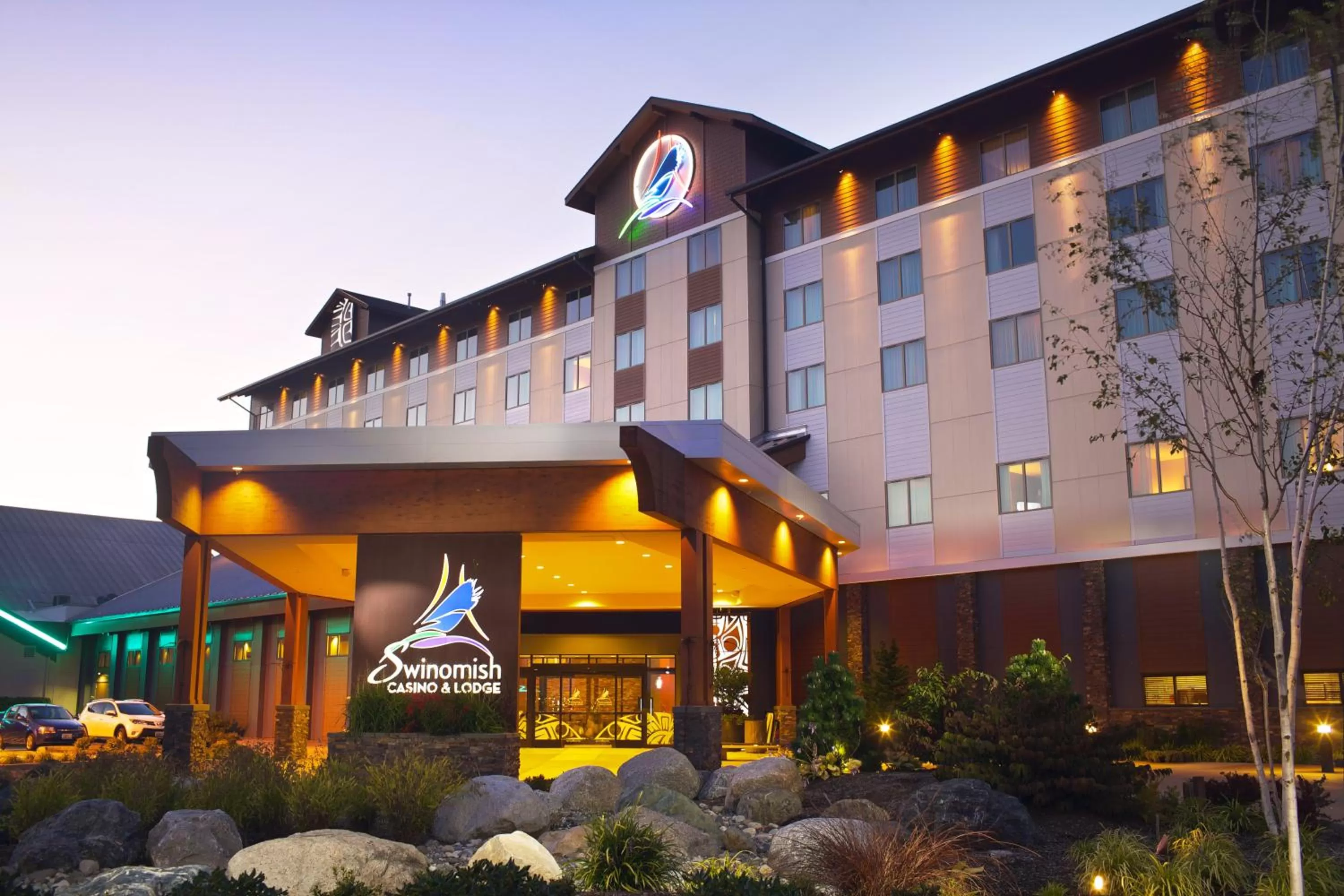 Property building in Swinomish Casino & Lodge