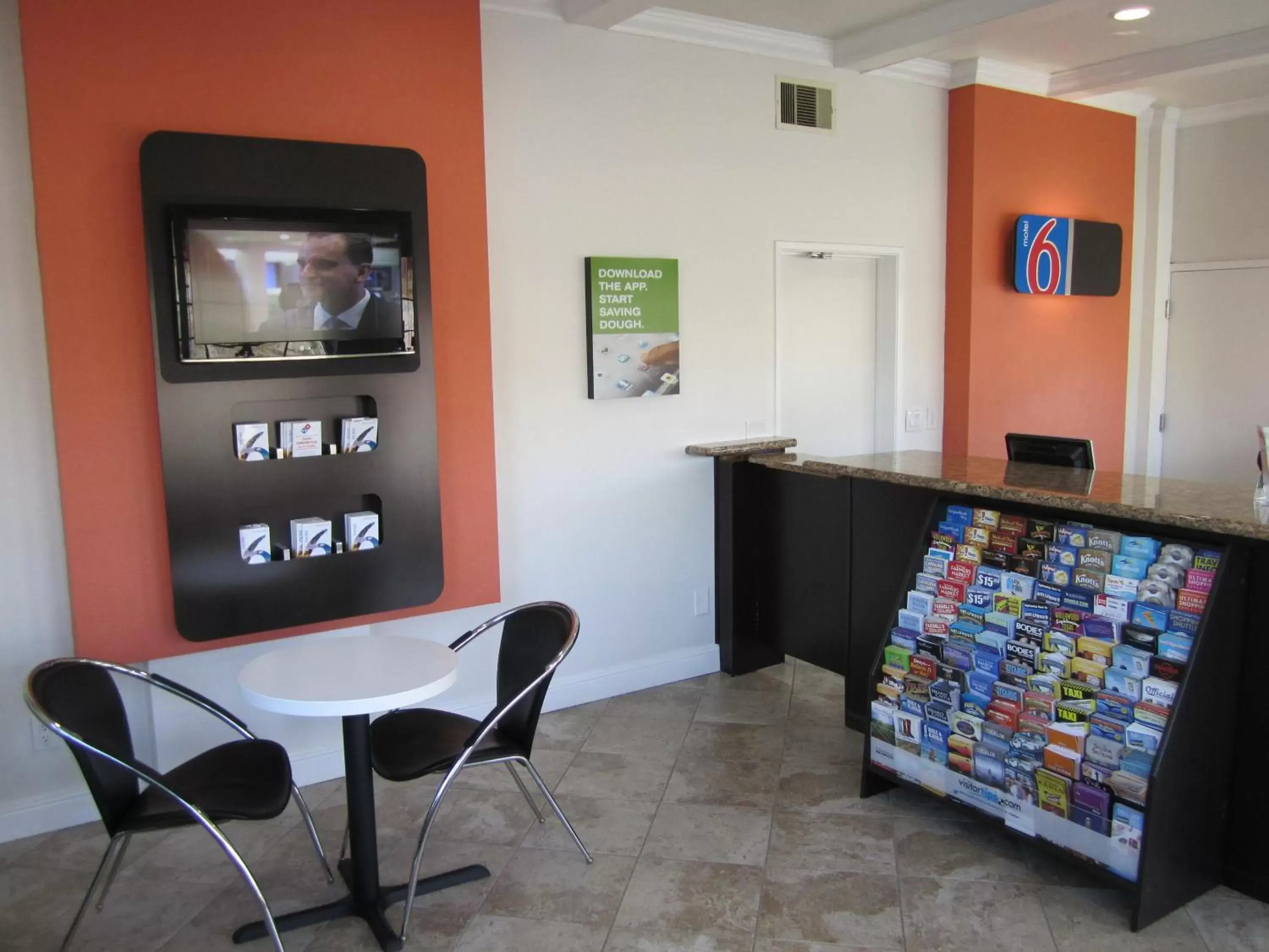 Lobby or reception in Motel 6-Anaheim, CA