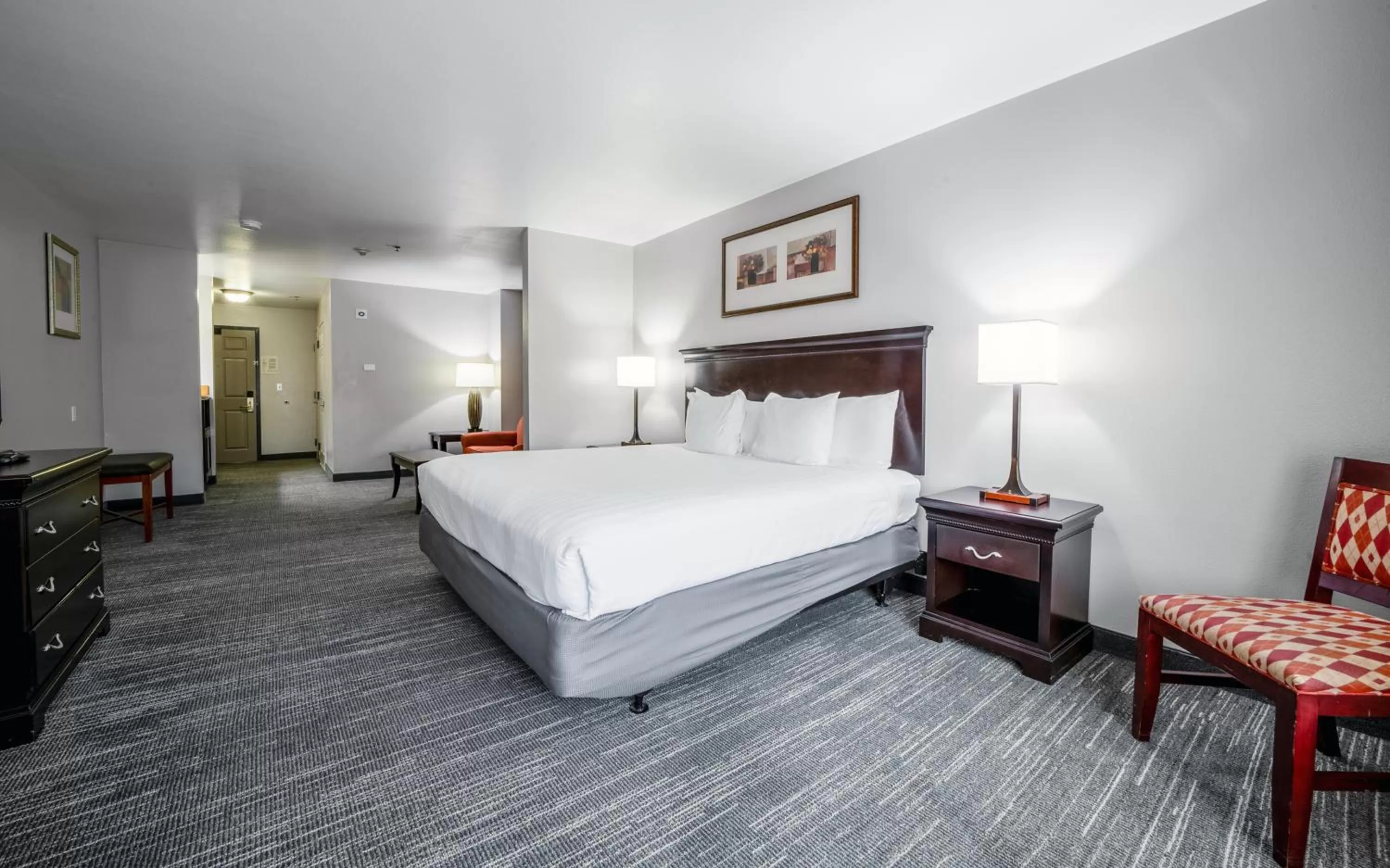 Bedroom, Bed in Country Inn & Suites by Radisson, Ontario at Ontario Mills, CA