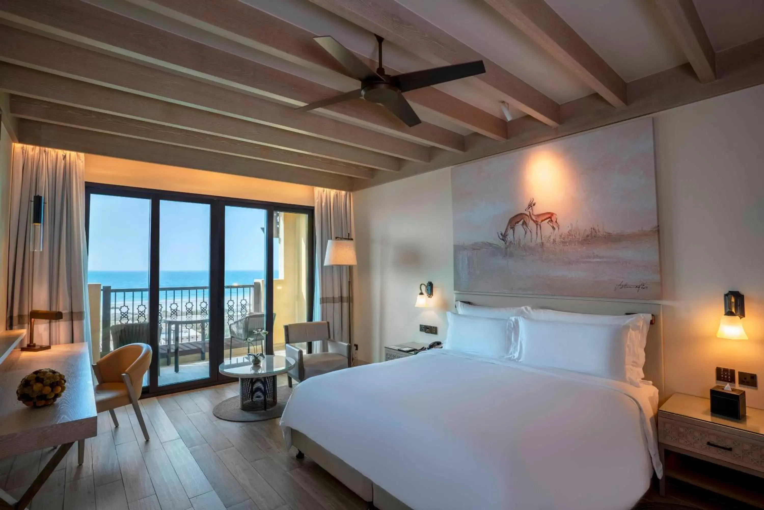 Photo of the whole room, Bed in Saadiyat Rotana Resort and Villas