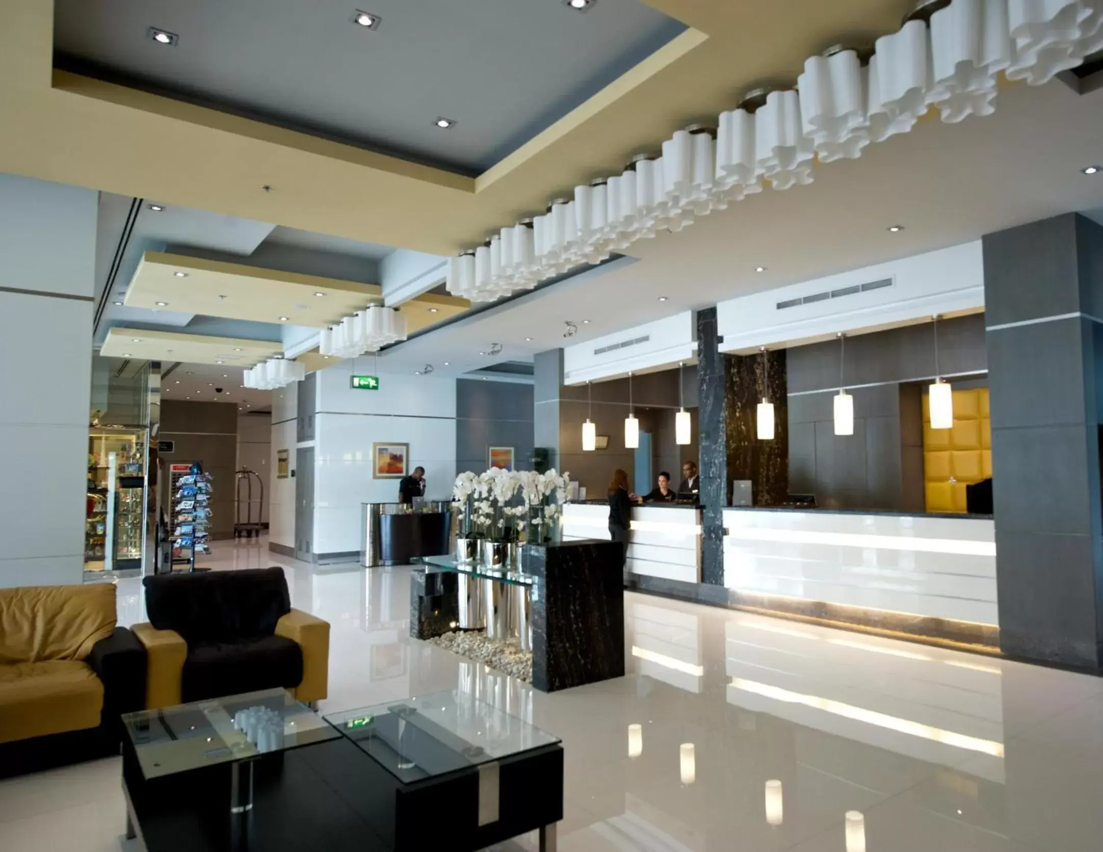 Facade/entrance, Lobby/Reception in TIME Grand Plaza Hotel, Dubai Airport