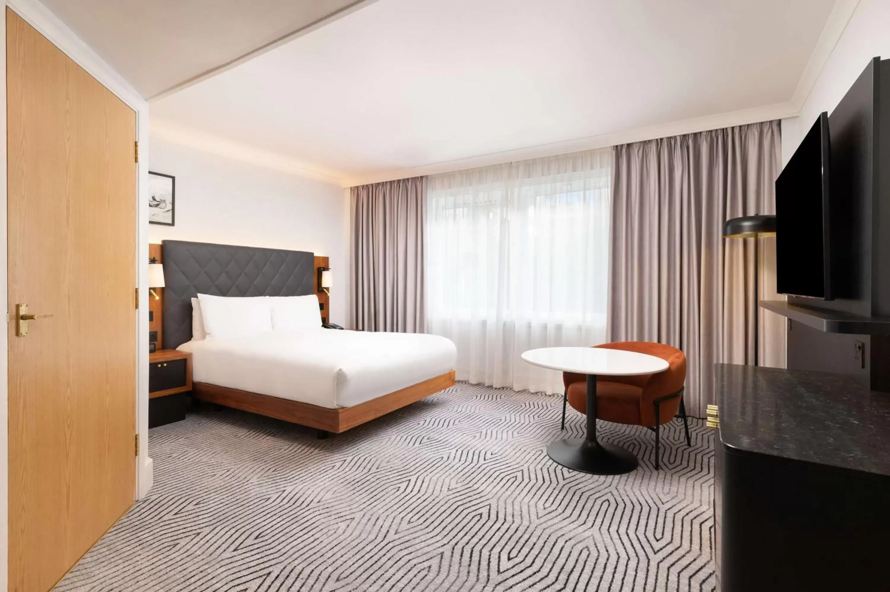 Bedroom in Hilton London Olympia
