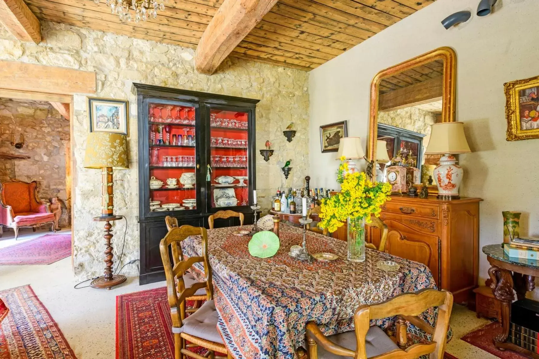 Dining Area in Bastide de Bellegarde