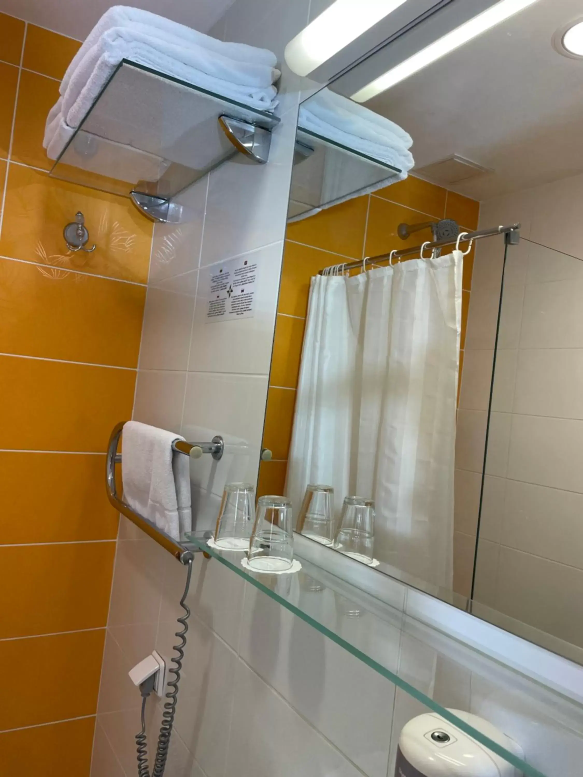 Shower, Bathroom in Green Vilnius Hotel