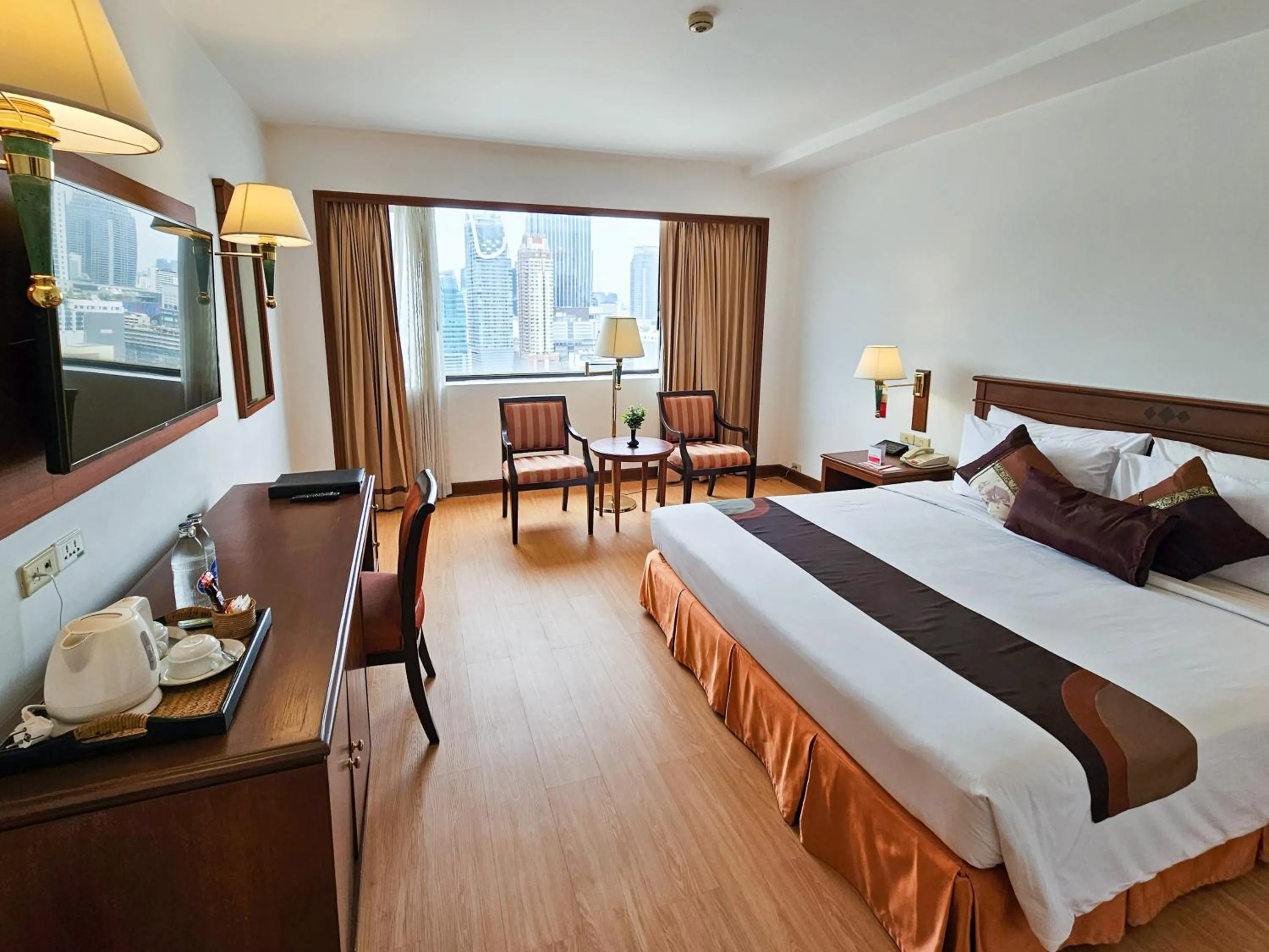 Bed in Ramada by Wyndham D MA Bangkok
