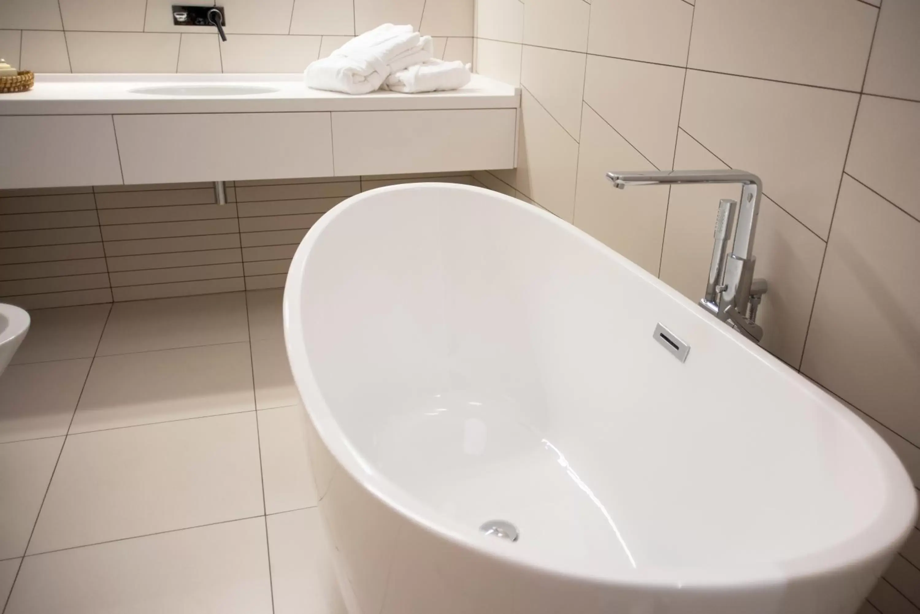 Bathroom in Dimora de Matera Luxury Suites