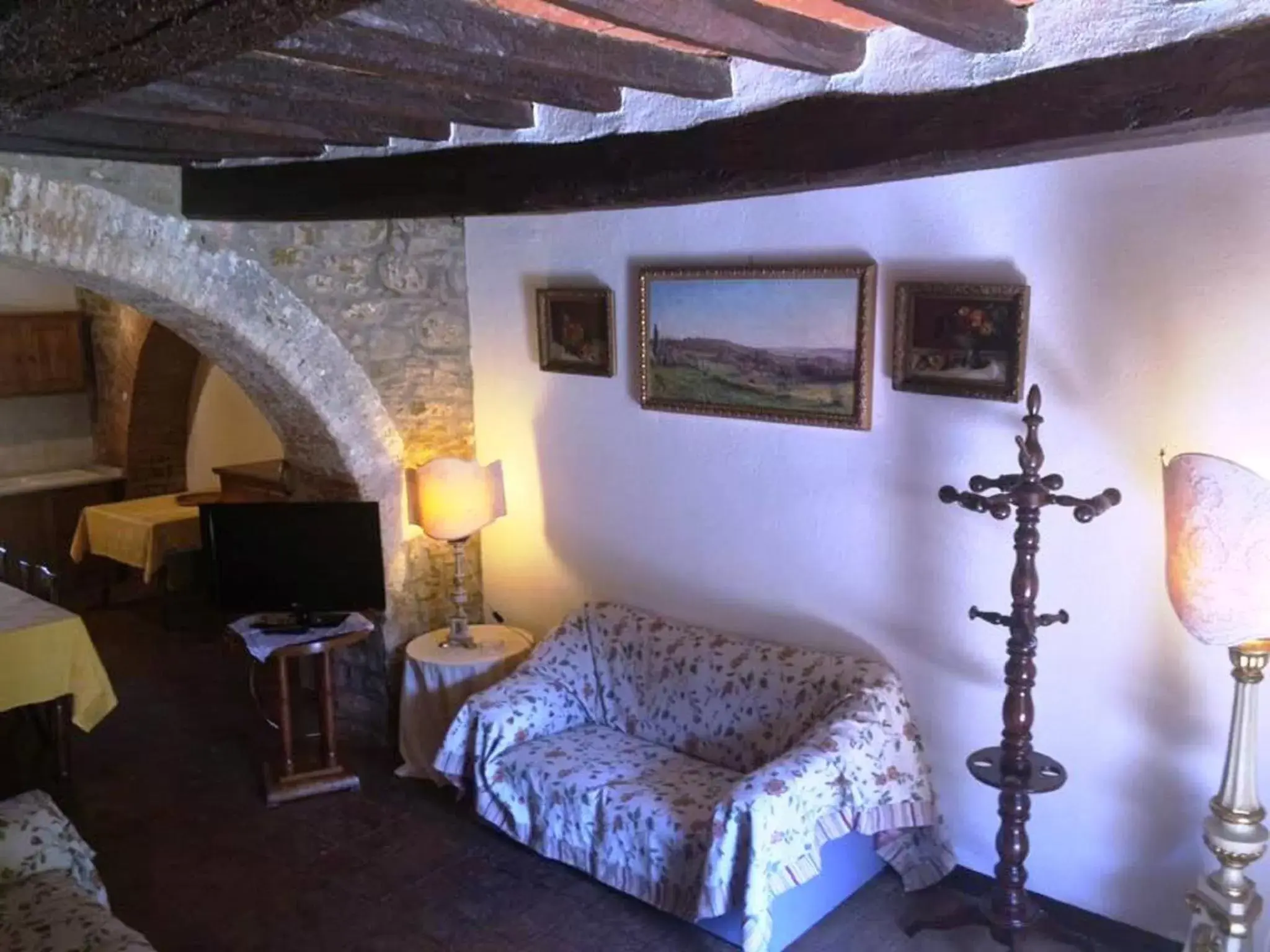 Living room, Seating Area in Residence Il Casale