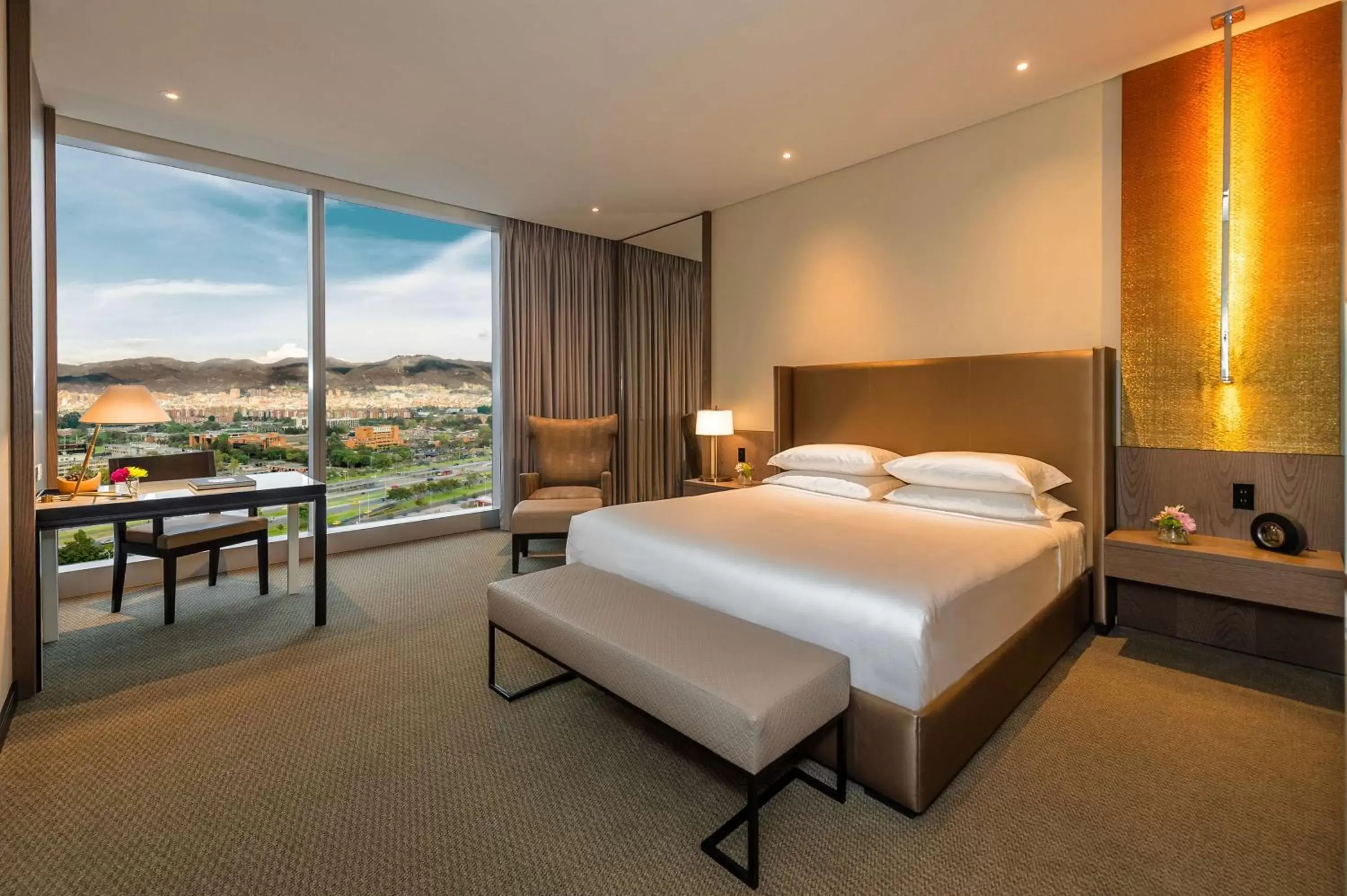 Bedroom in Grand Hyatt Bogota