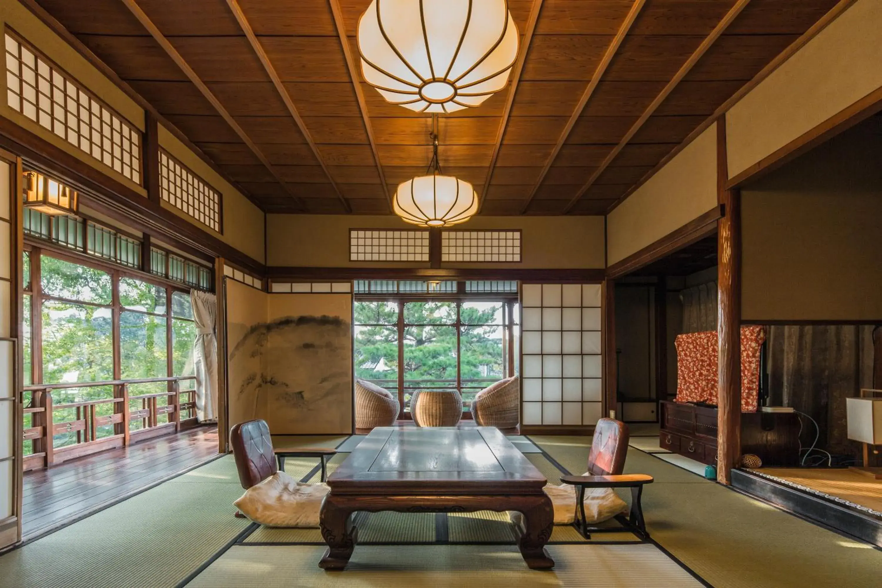 Day, Dining Area in Kyoto Nanzenji Ryokan Yachiyo