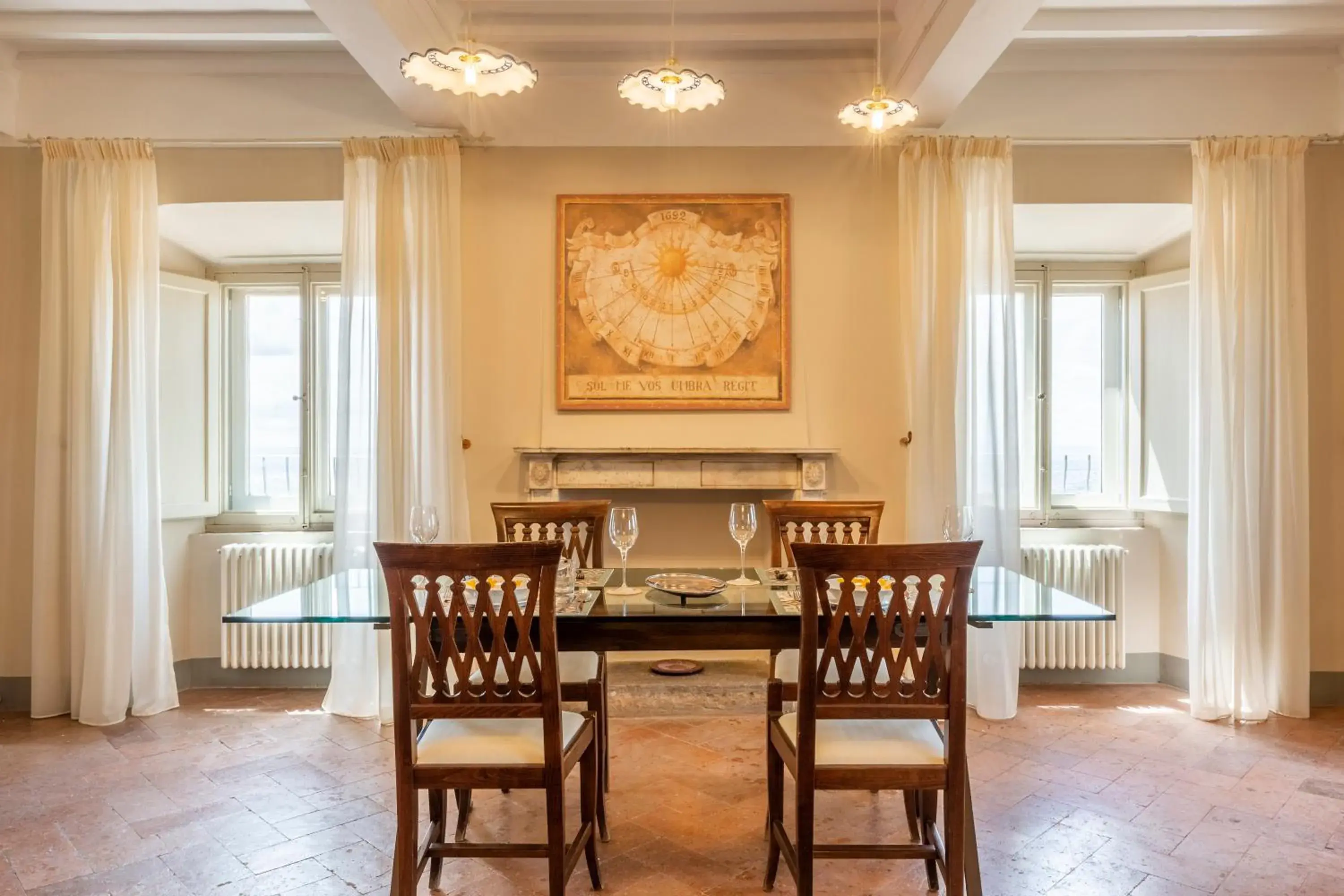 Dining area in Hotel San Michele