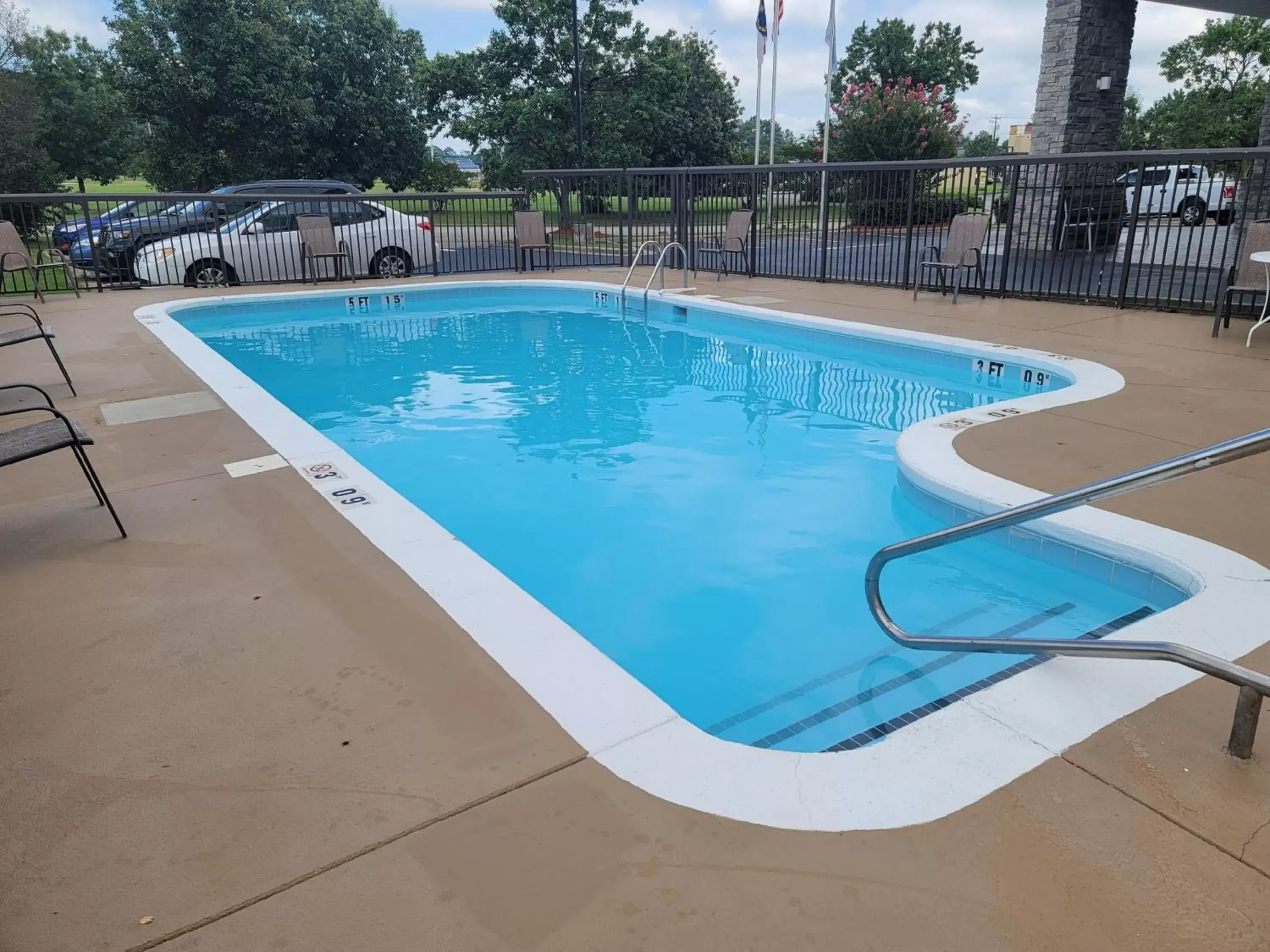 Swimming Pool in Holiday Inn Express Hotel & Suites - Wilson - Downtown, an IHG Hotel