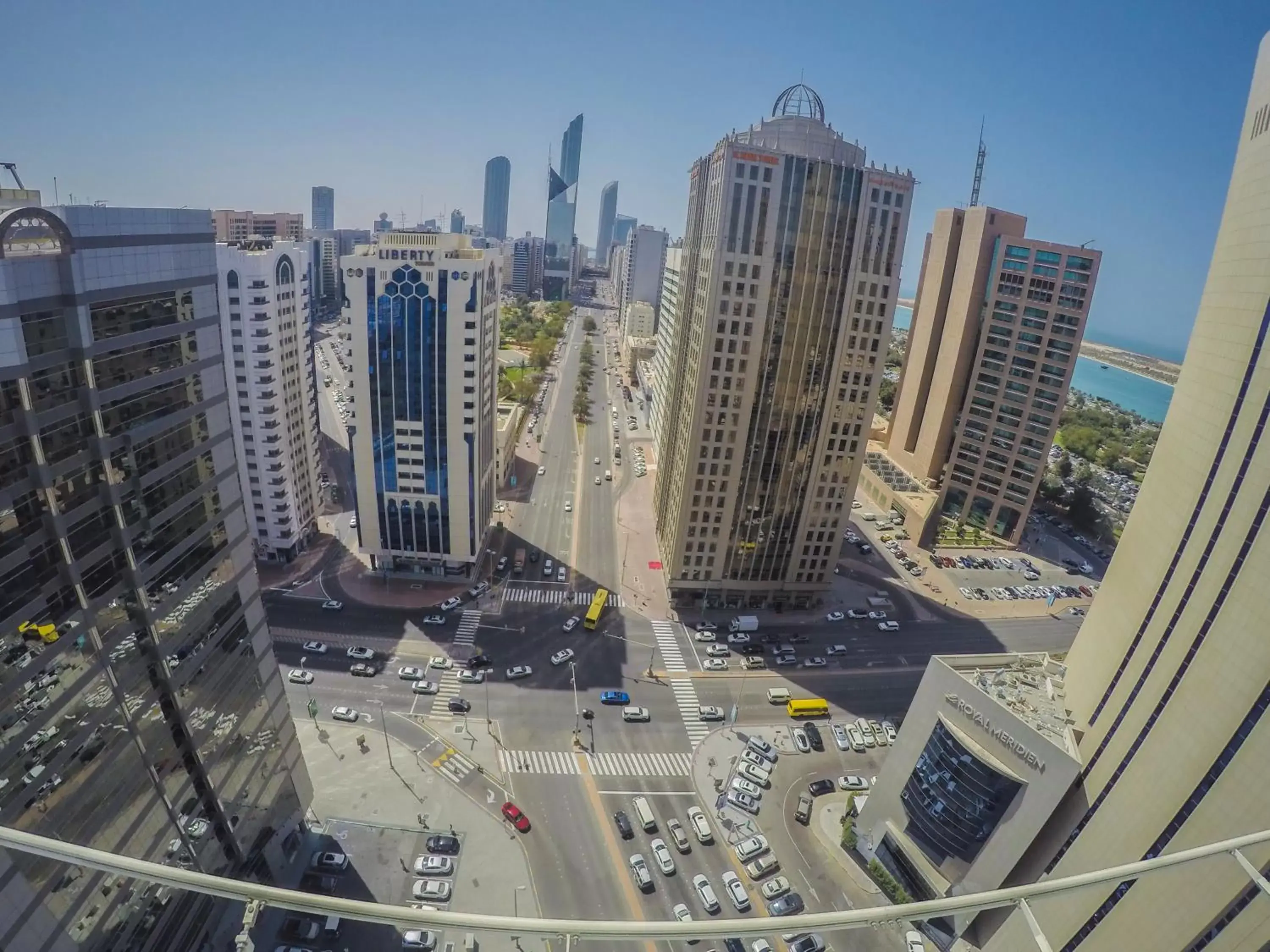 Bird's eye view in TRYP by Wyndham Abu Dhabi City Center