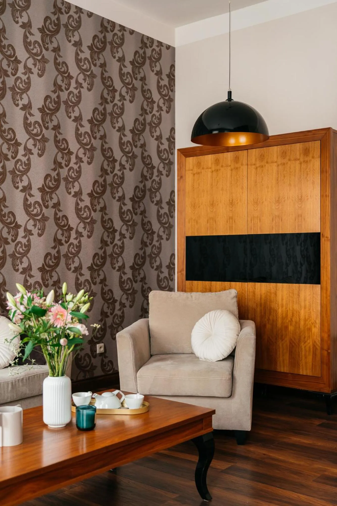 Living room in Topolowa Residence - LoftAffair Collection