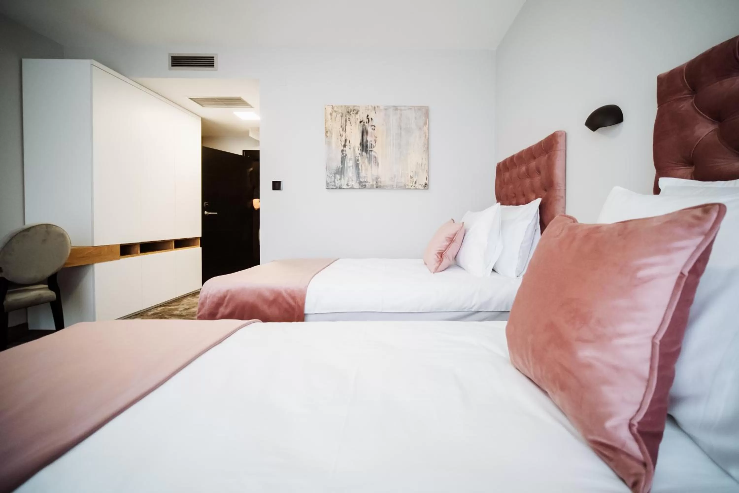 Bedroom, Bed in Hotel Barcode Wellness & Spa