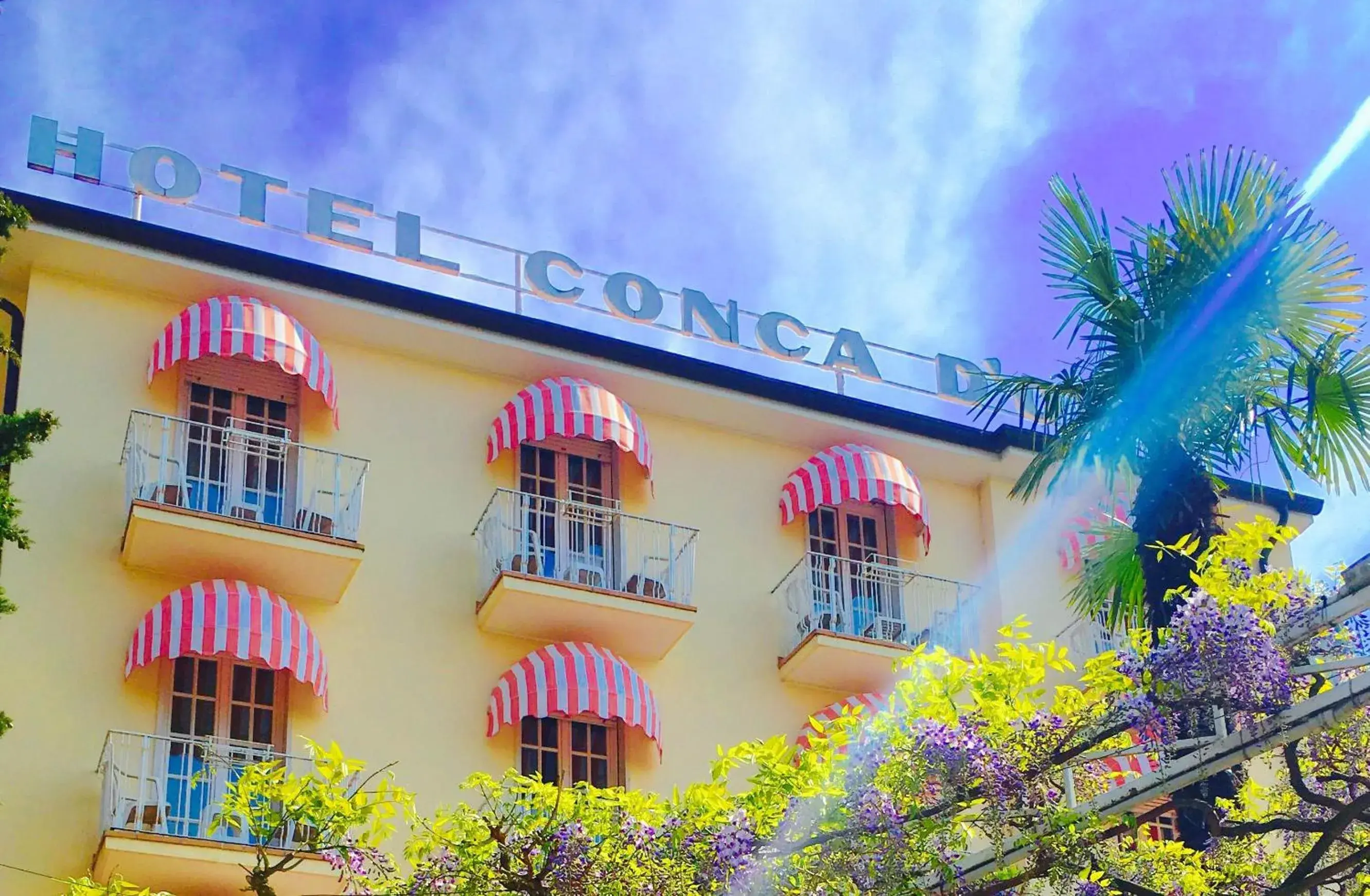 Property building in Hotel Conca D'Oro ***S