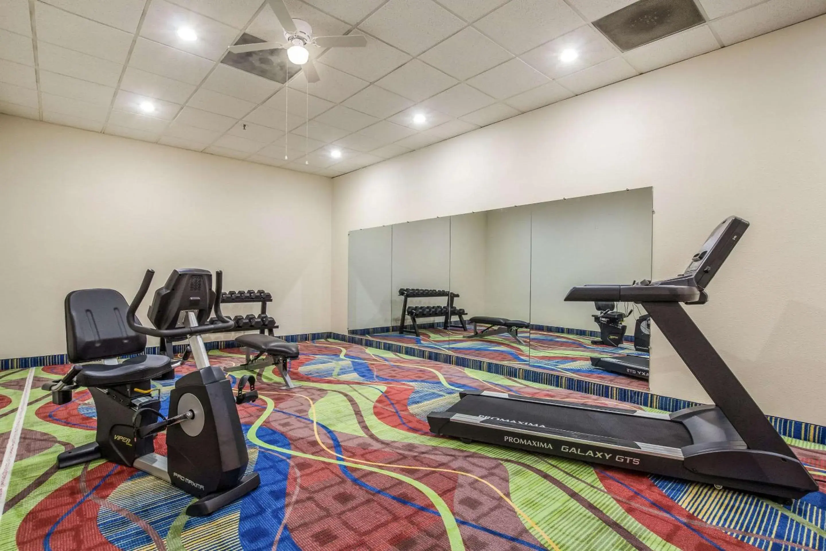 Fitness centre/facilities in Quality Inn