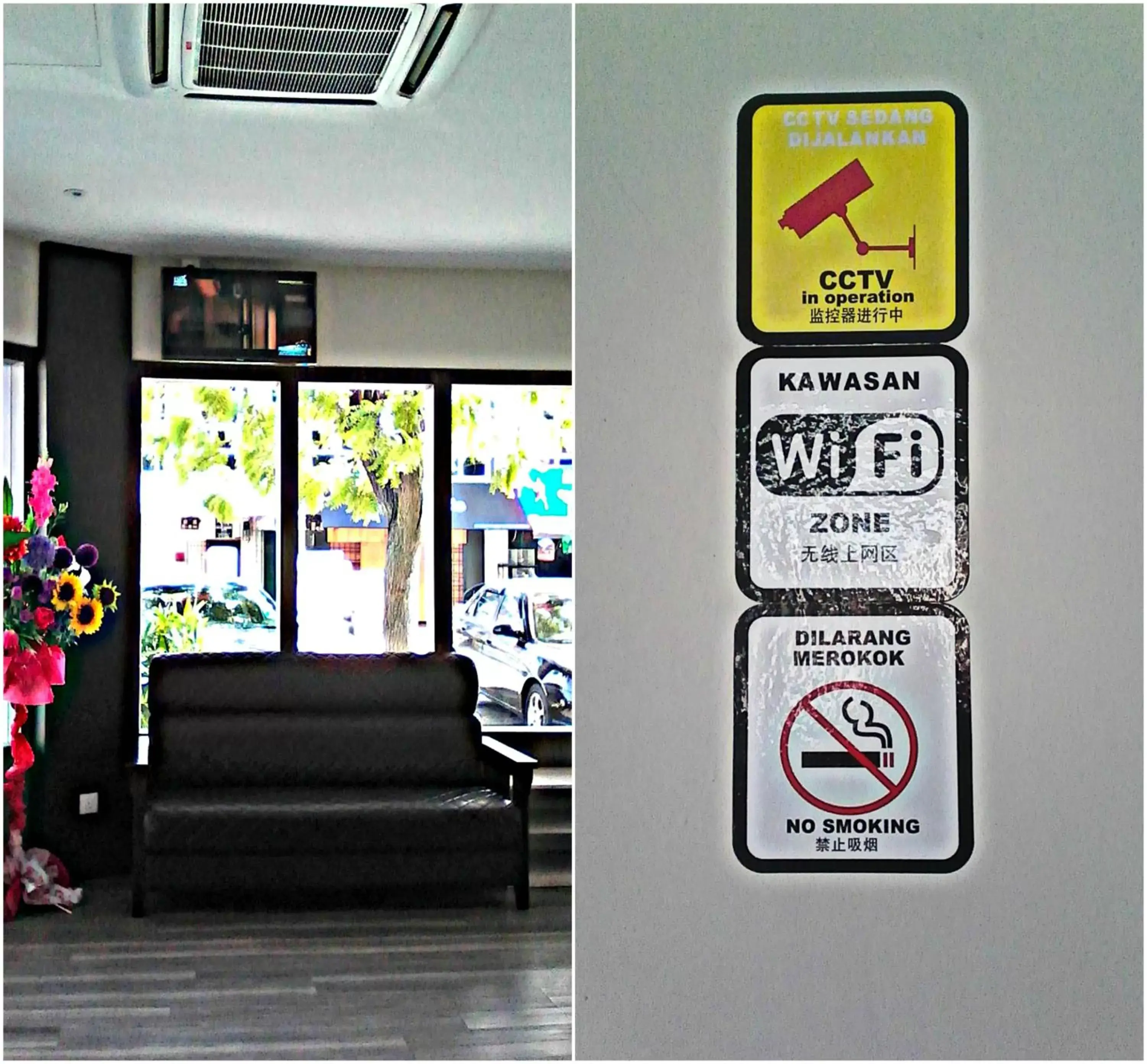 Communal lounge/ TV room in Grand Kapar Hotel Kuala Selangor