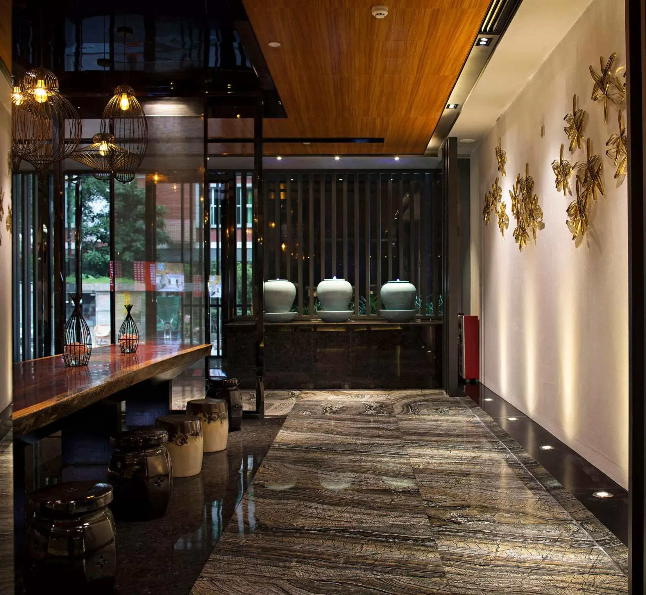 Lobby or reception in Paco Hotel Gangding Metro Guangzhou Lobby or reception in Paco Hotel Gangding Metro Guangzhou