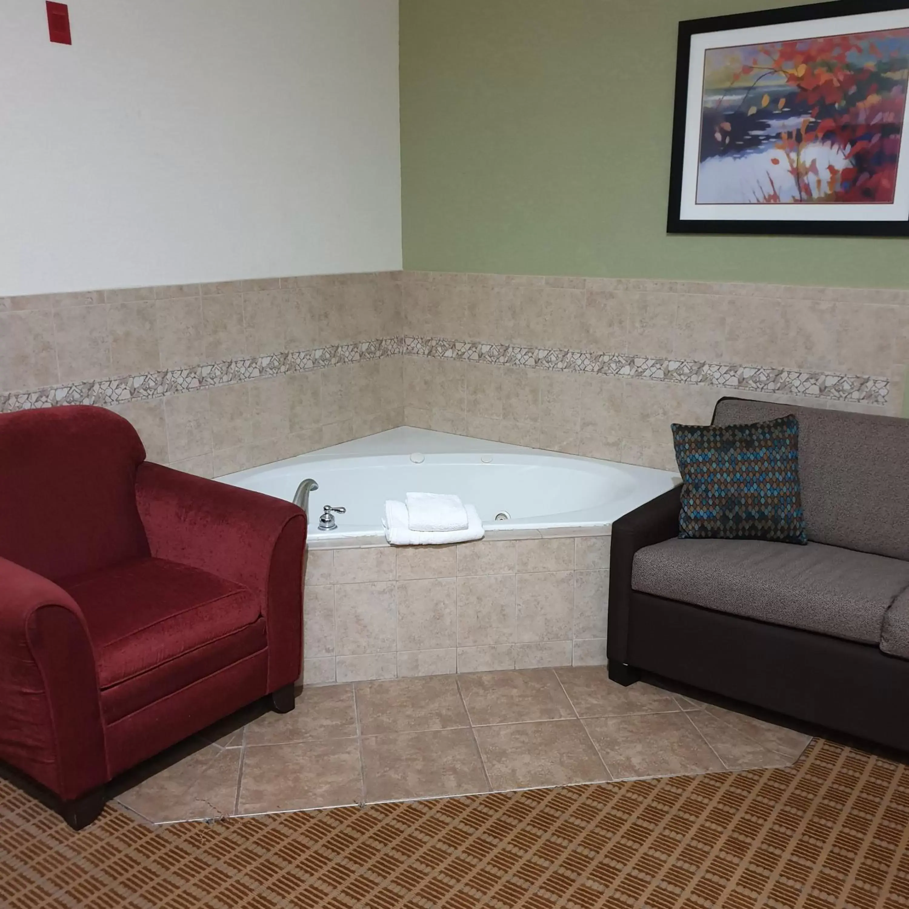 Seating Area in Hawthorn Suites by Wyndham - Kingsland, I-95 & Kings Bay Naval Base Area