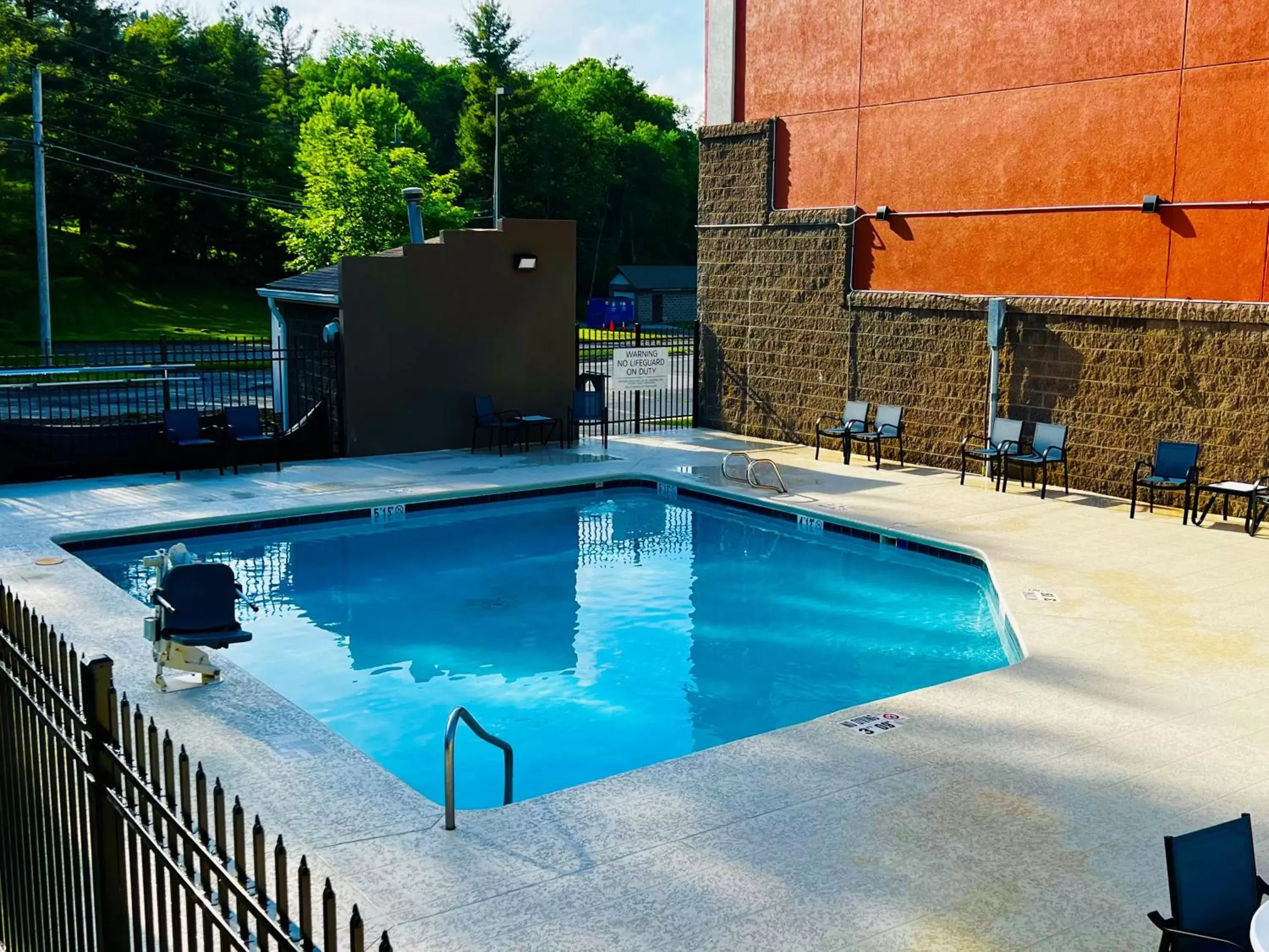 Swimming Pool in Holiday Inn Express Blowing Rock South, an IHG Hotel