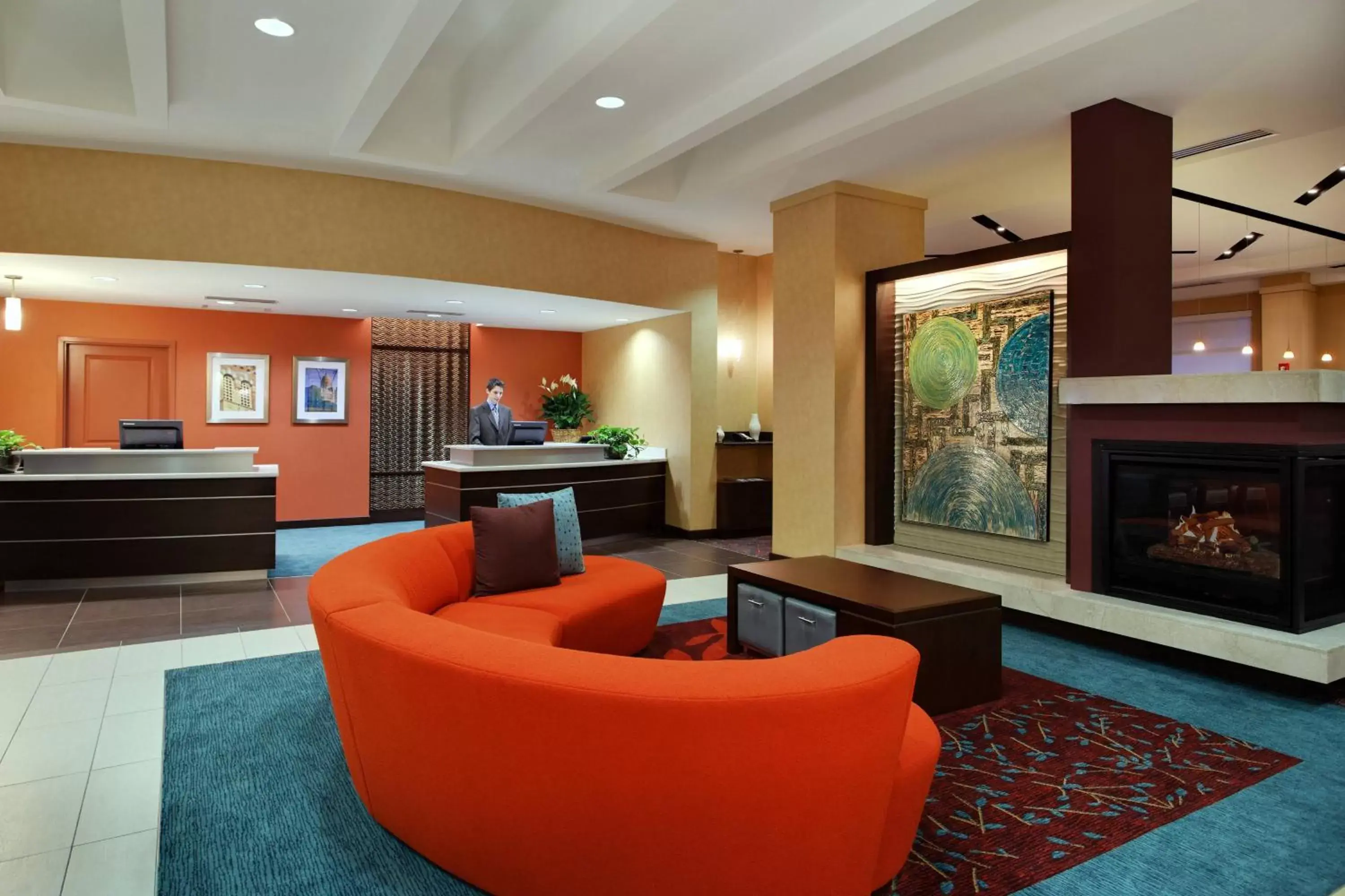 Lobby or reception, Lobby/Reception in Residence Inn by Marriott Little Rock Downtown