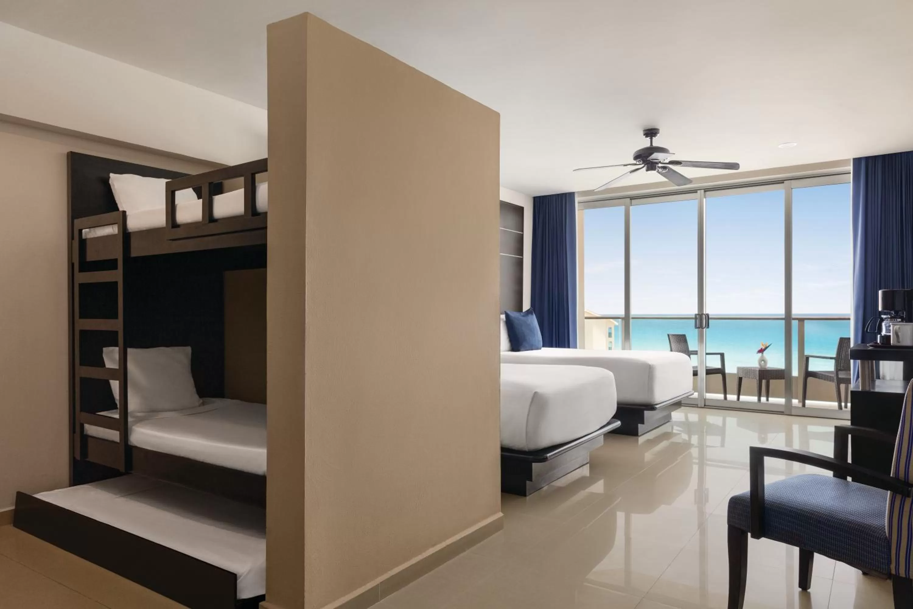 Bedroom, Bed in Seadust Cancun Family Resort - All Inclusive