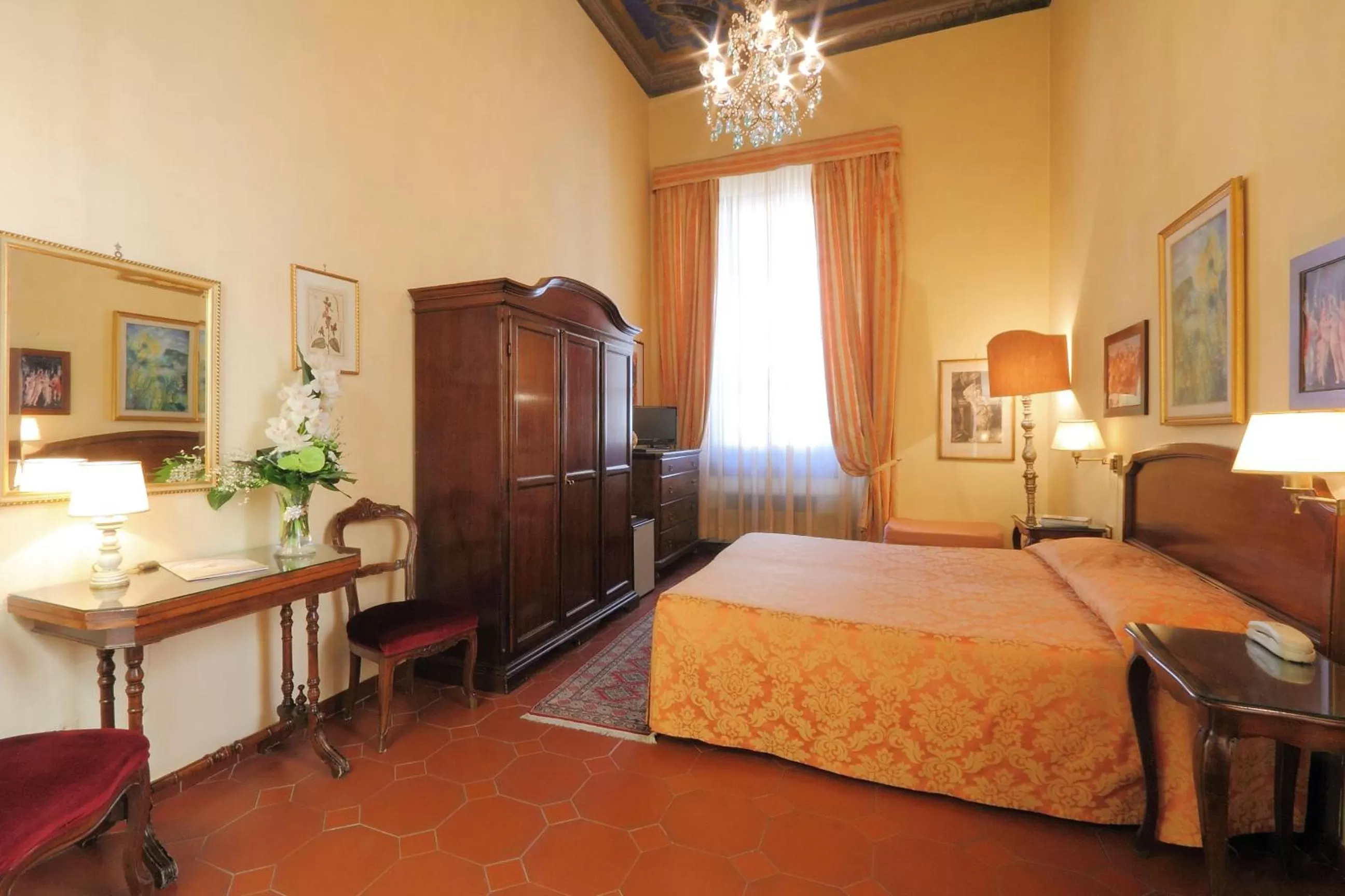 Bed in Hotel Villa Liana