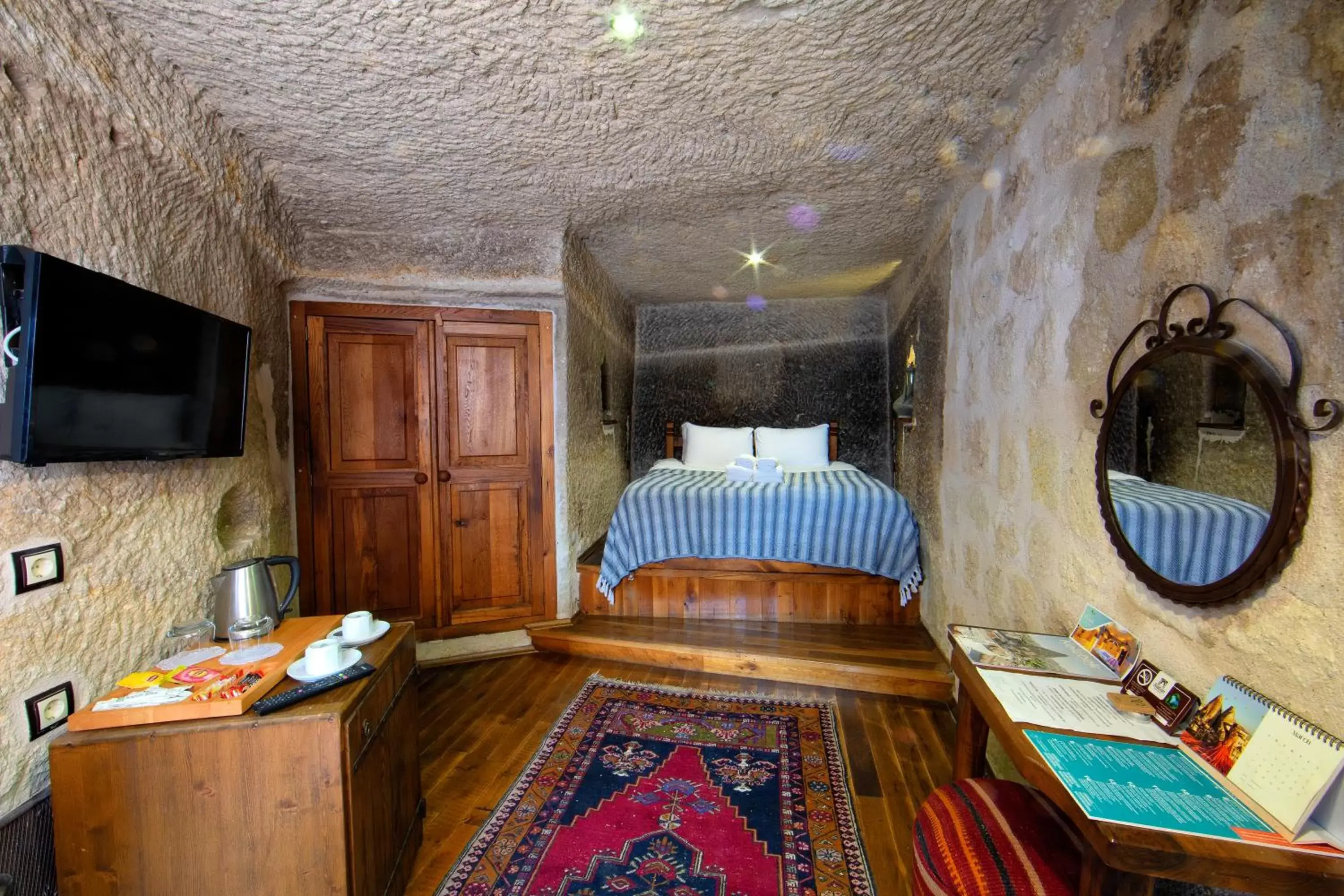 Bedroom in Aza Cave Cappadocia