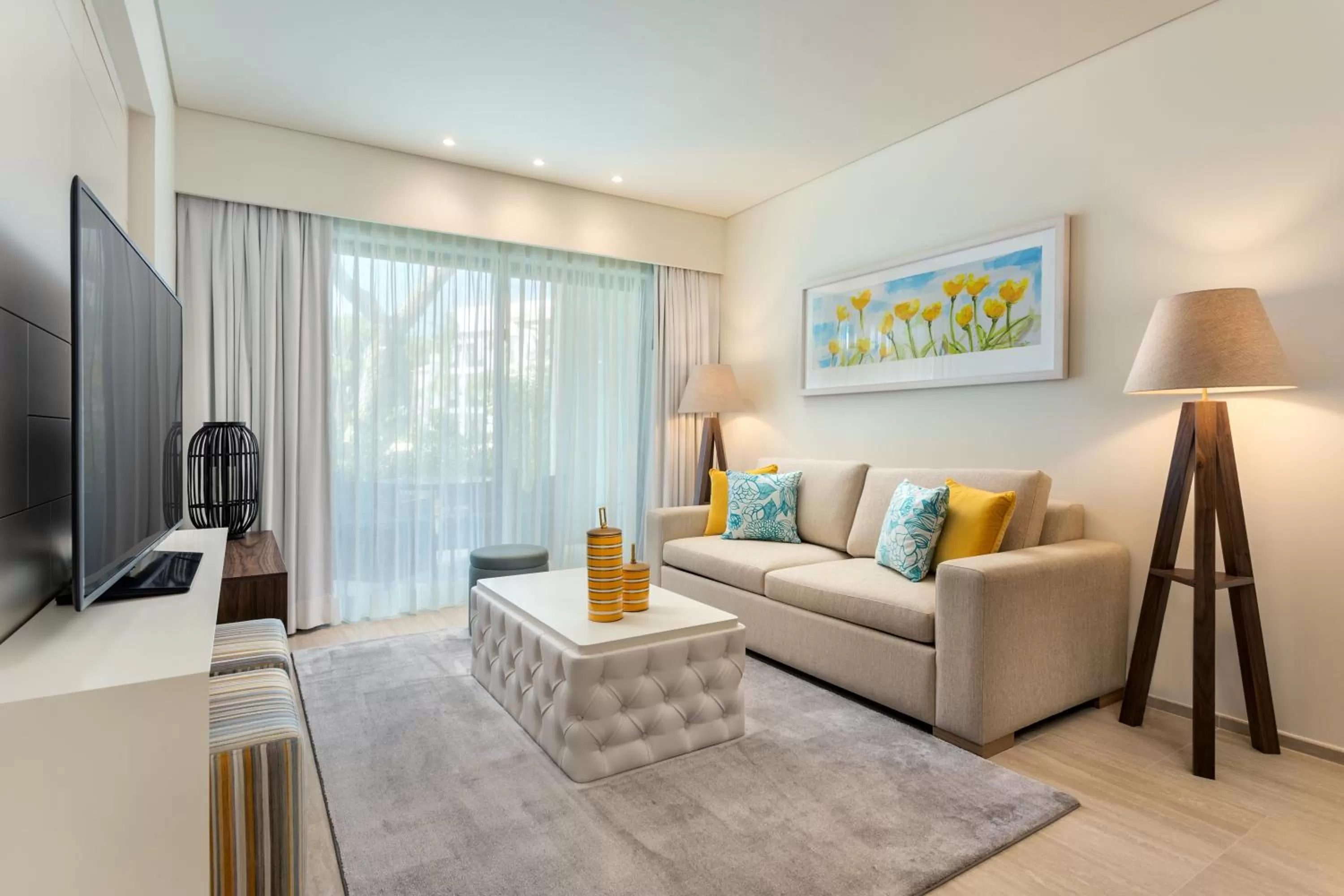 Living room in Pine Cliffs Gardens