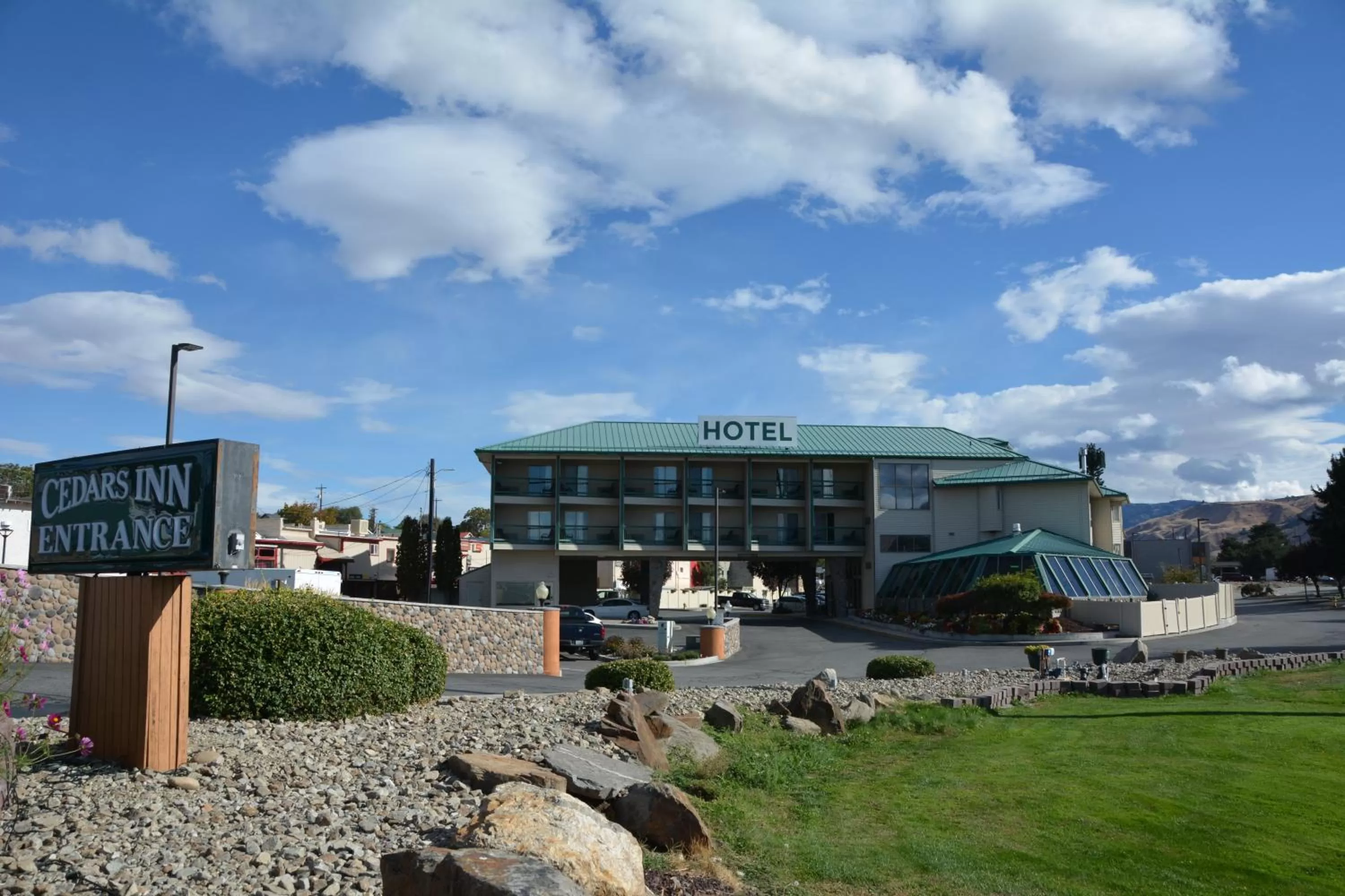 Property building in Cedars Inn