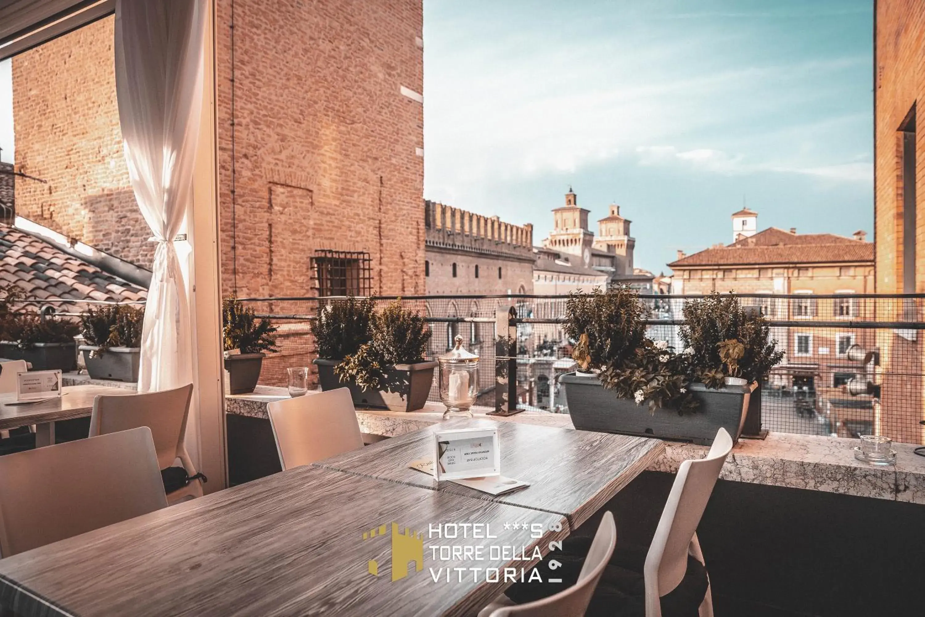 Balcony/Terrace in Hotel Torre della Vittoria 1928