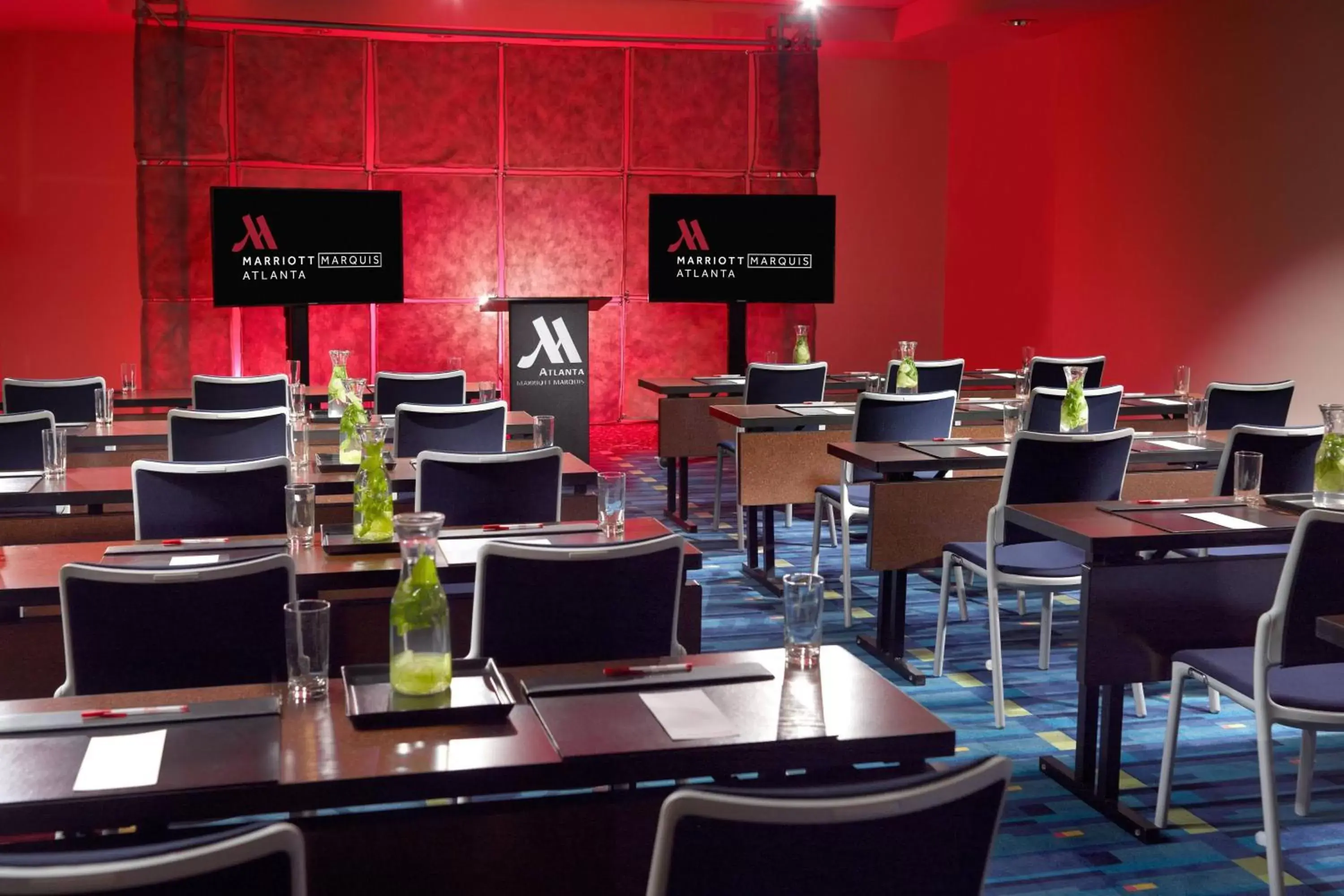 Meeting/conference room, Restaurant/Places to Eat in Atlanta Marriott Marquis