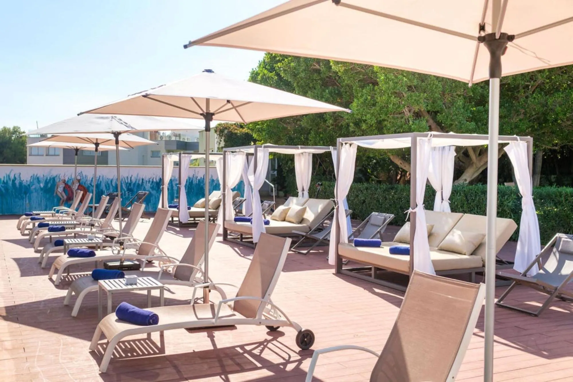 sunbed in Hotel Agua Beach "Adults only"